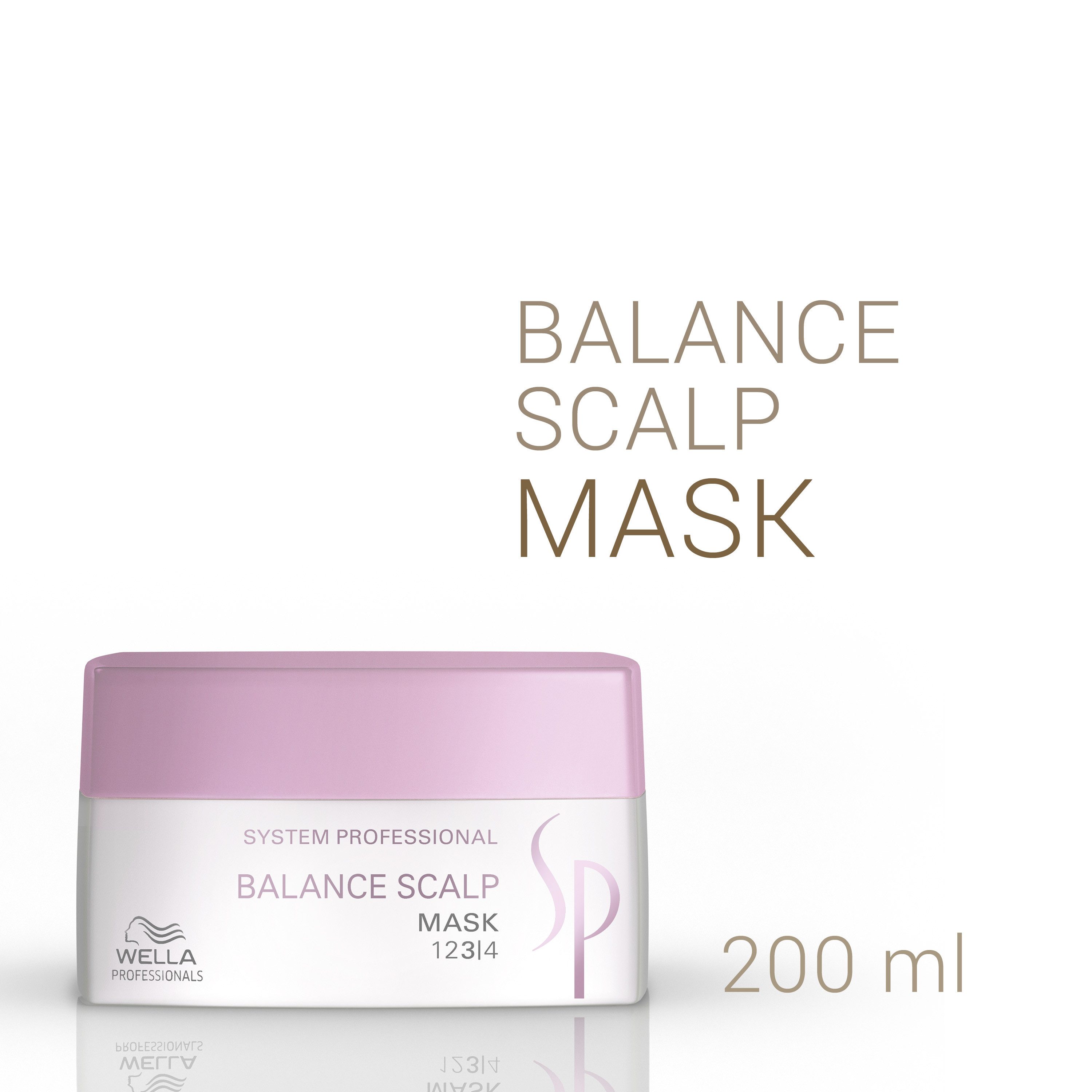Wella SP Haarmaske BALANCE SCALP MASK, gegen Juckreiz, gegen Rötungen, sanfte Pflege