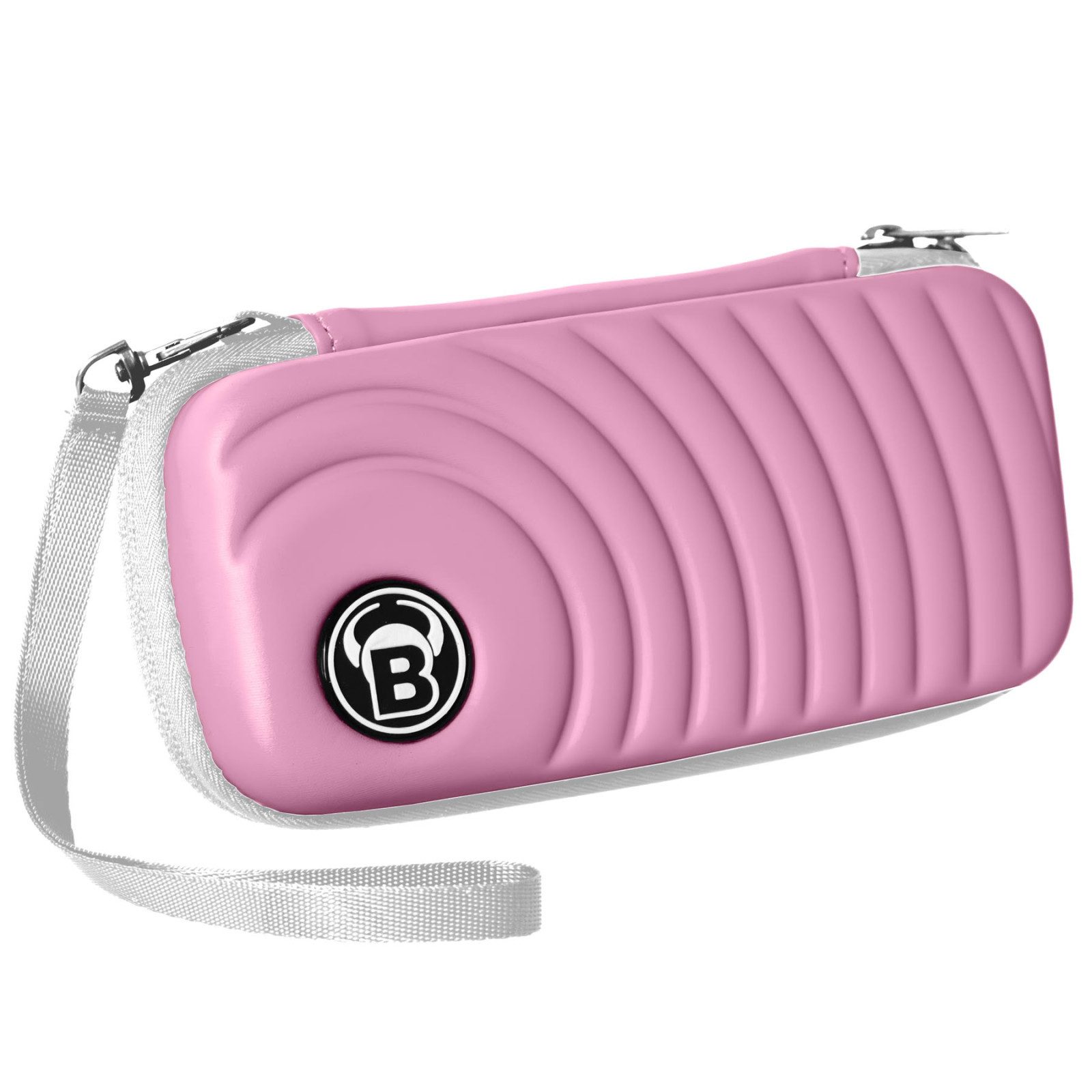 BULL'S Dartpfeil Bull's Darttasche Hardcase, Orbis S, 190x80x50 mm, Pink Rosa