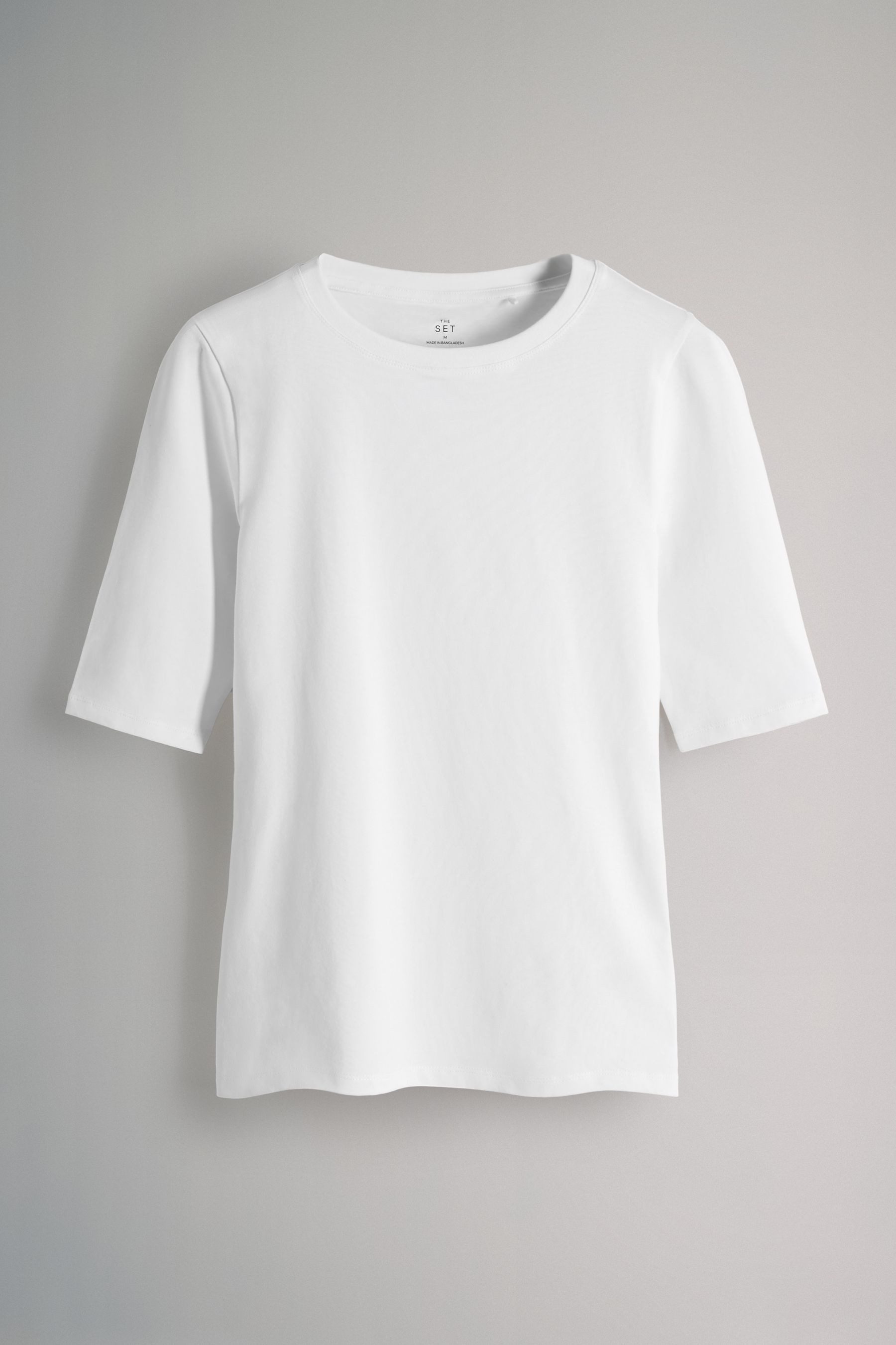 The Set T-Shirt The Set Alltags-T-Shirts mit 1/4-Ärmel, 4er-Pack (4-tlg) günstig online kaufen