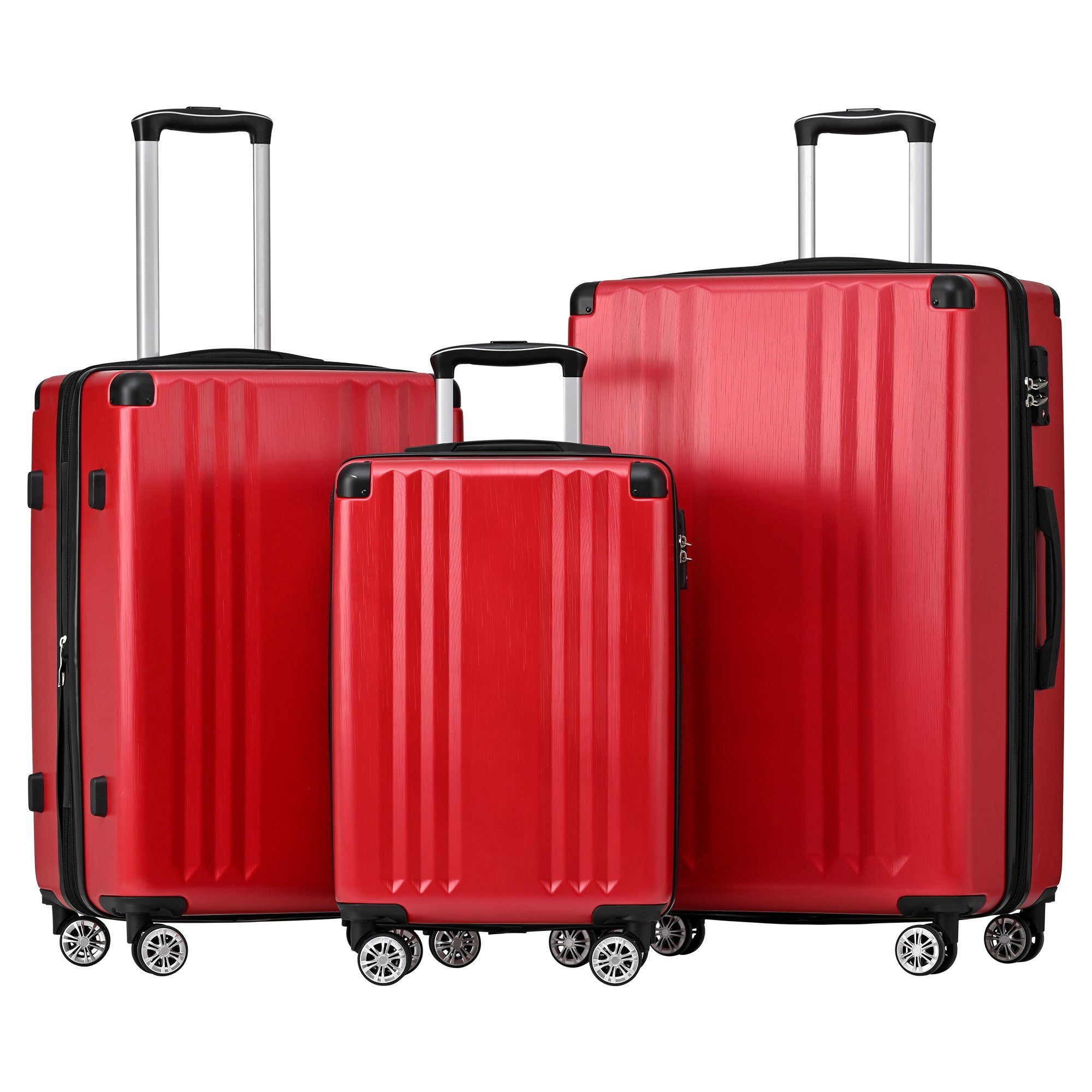 REDOM Hartschalen-Trolley 4 Rollen, Hartschalenkoffer Handgepäck-Trolley günstig online kaufen