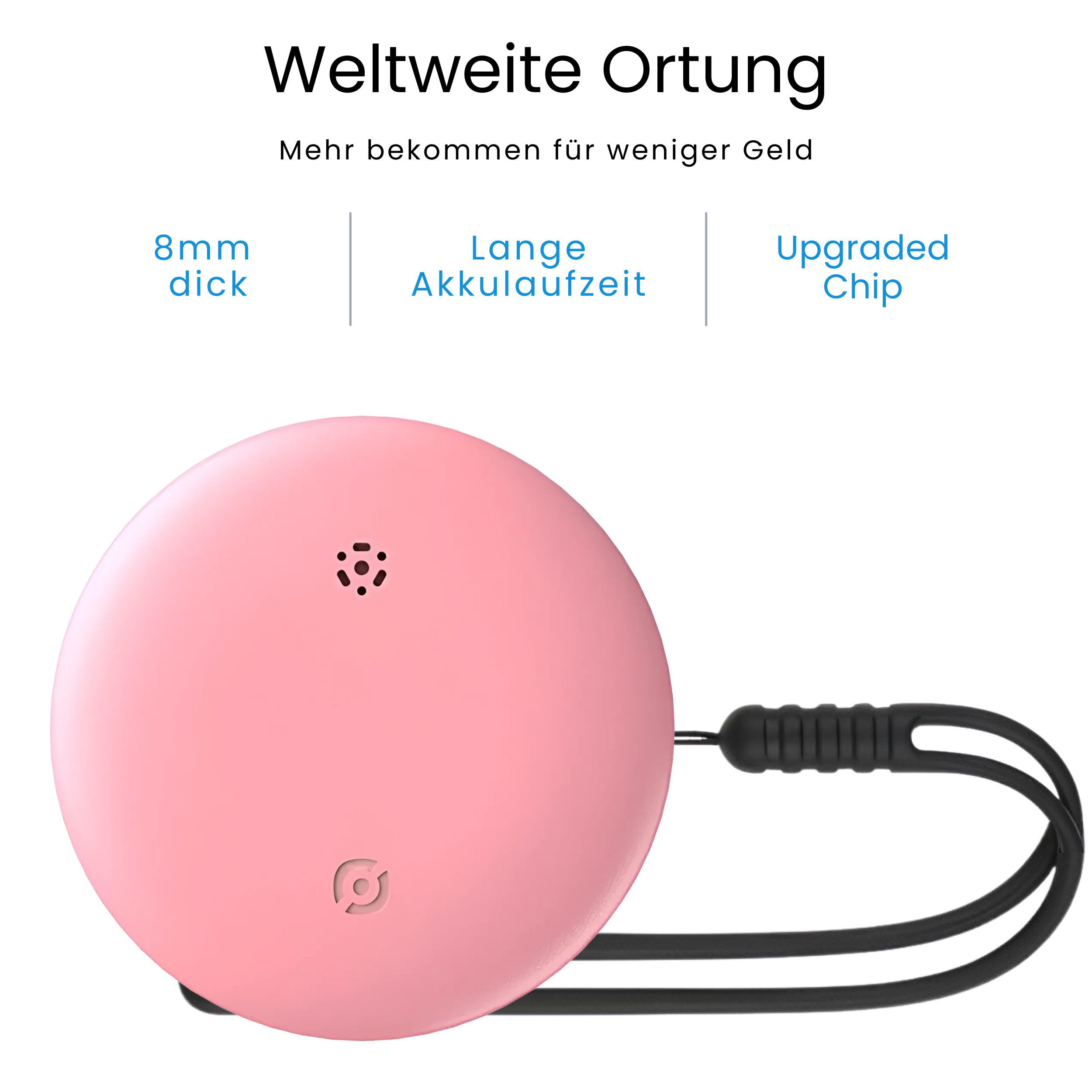 S&T Design GPS Tracker Smart Tag AirTag alternative für Android Schlüsselfinder GPS-Tracker (Weltweit Wasserdicht Bluetooth Key Finder Tasche/Koffer/Brieftasche – Bild 2 von 5