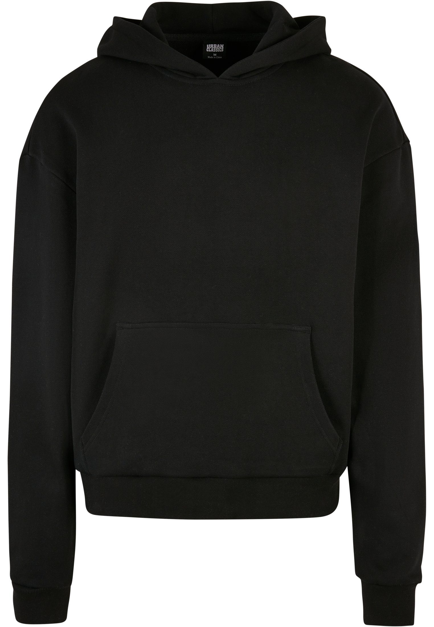 URBAN CLASSICS Sweater Herren Ultra black Hoody Heavy (1-tlg)