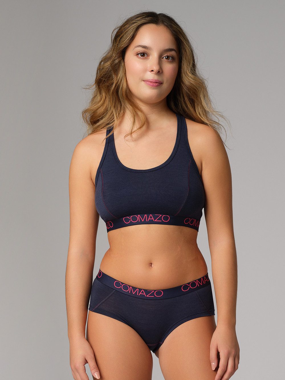 COMAZO Bustier aus Merinowolle mit Comazo Logo-Elastikbund