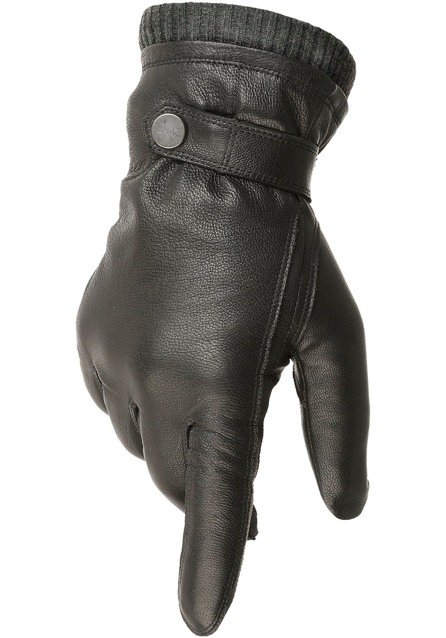 PEARLWOOD Lederhandschuhe Freddie Atmungsaktiv, Wärmeregulierend, Wind günstig online kaufen