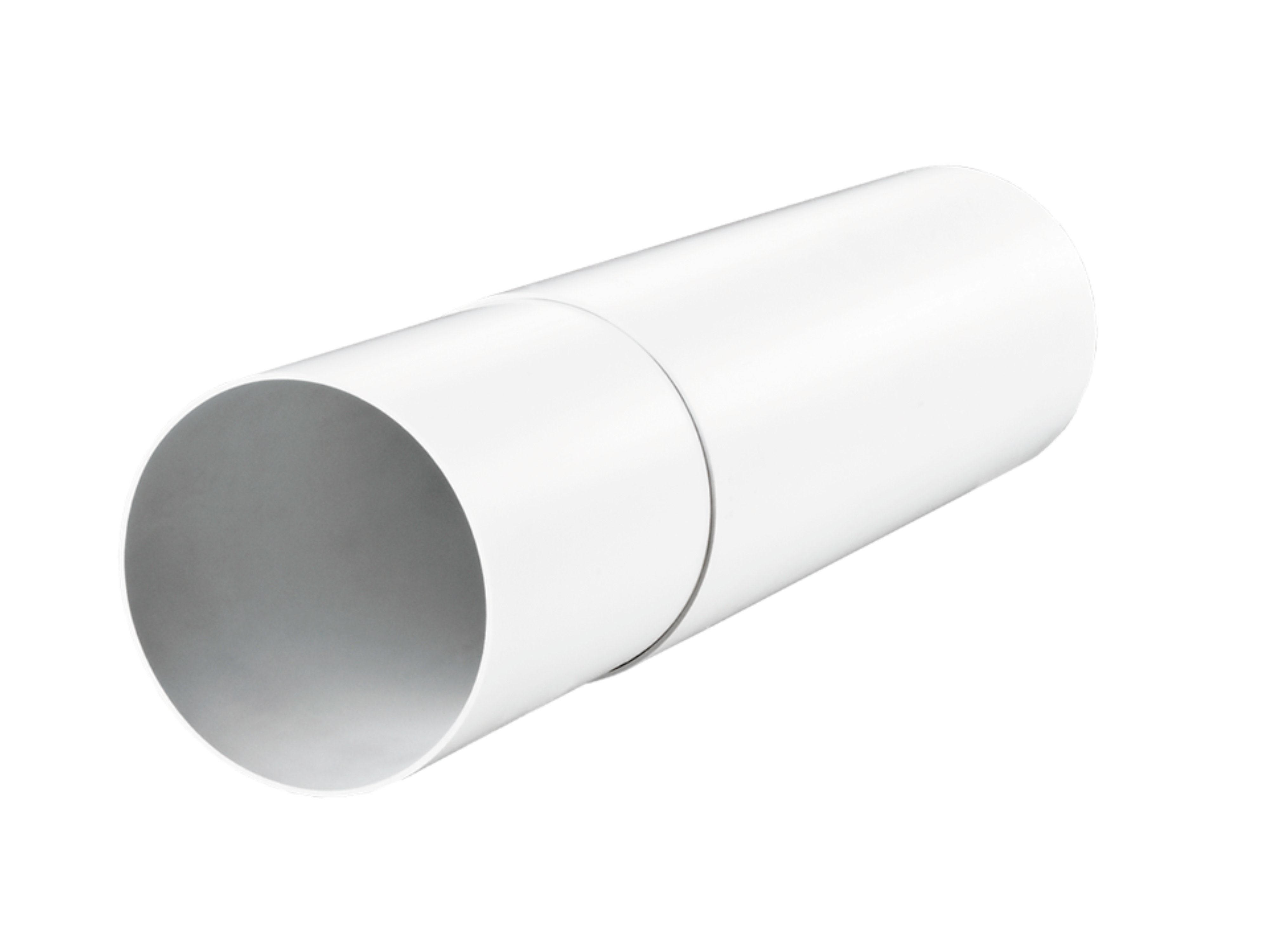 Vents Verlängerungsrohr Lüftungsrohr 150 Plastivent 30-50, Lüftungsrohr, 150 mm, 150 mm, 500 mm lang