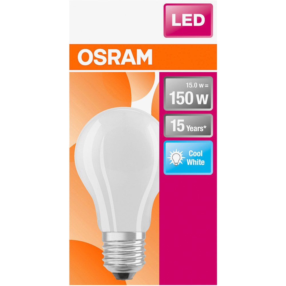 Osram LED-Leuchtmittel OSRAM HOMELIGHTING 4058075305038 LED EEK D (A - G) E27 Glühlampenform