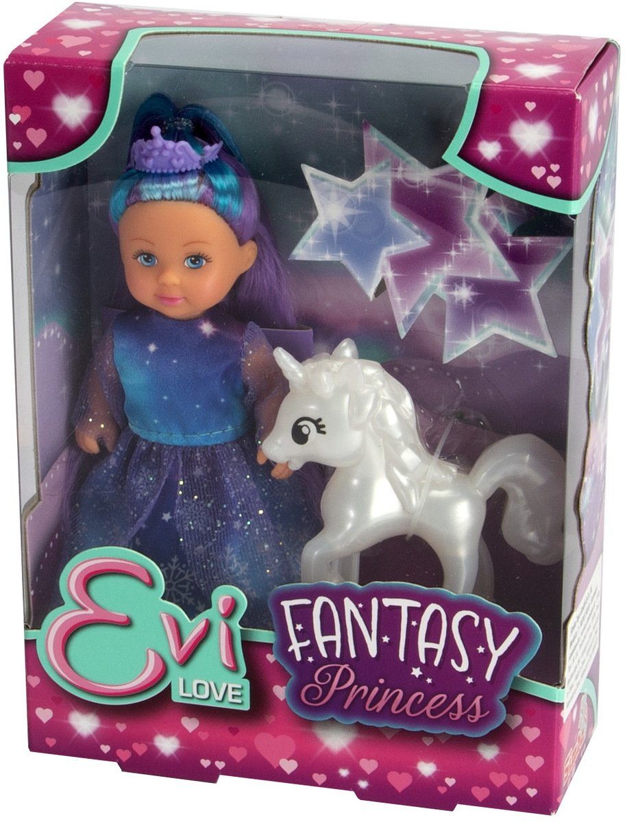 SIMBA Anziehpuppe Puppe Evi Love Fantasy Princess märchenhaftes Kleid Einhorn 105733868