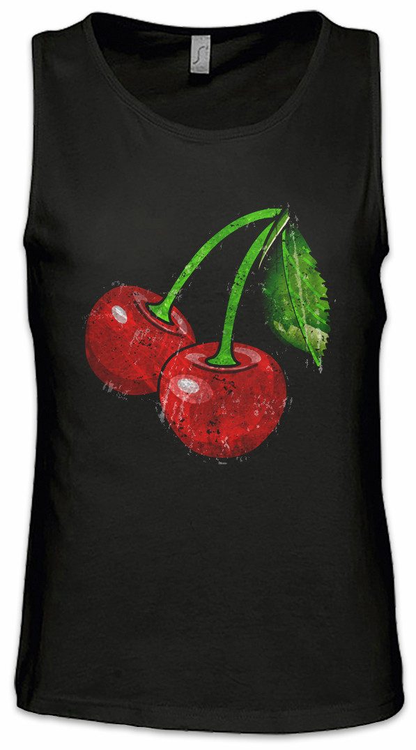 Urban Backwoods Tanktop Oldschool Cherries Vintage günstig online kaufen