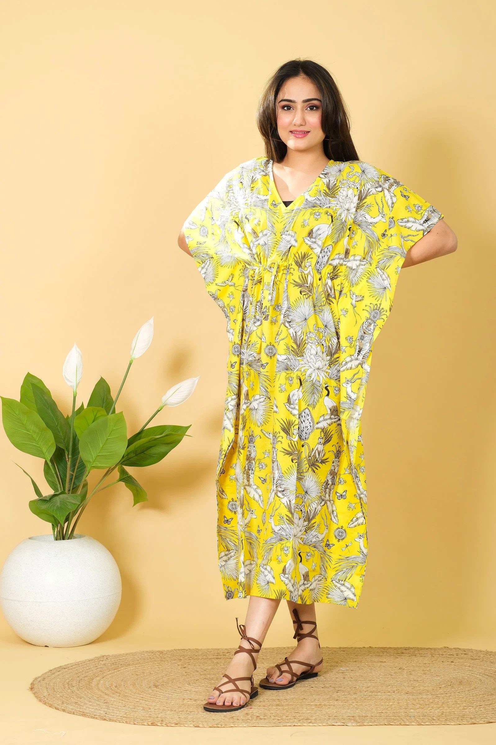 PfauGermany Kaftan Floral Goddess