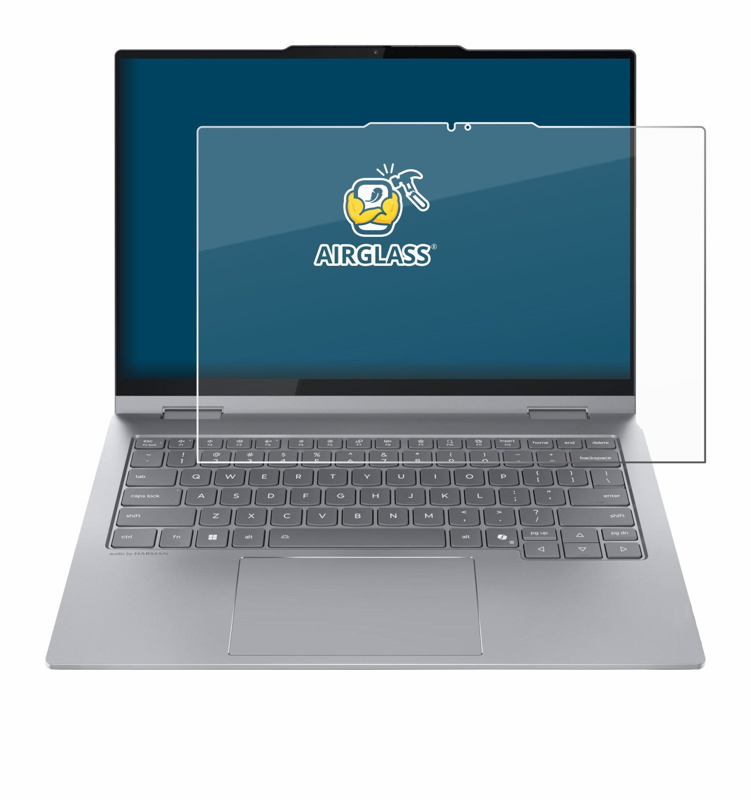 BROTECT Displayschutzglas Folie für Lenovo ThinkBook 14 2-in-1 Gen 5, Schutzfolie Glas Panzer Display Schutz klar