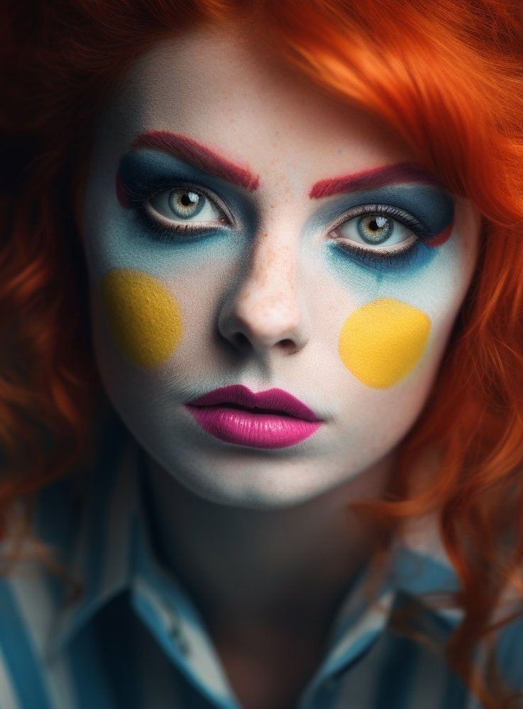 Kryolan GmbH Theaterschminke 4 Farben Schminke Make up 15 ml Karneval Fasching, Voll deckende Cremeschminke auf Wachsbasis für Schmetterling, Fee, Pr