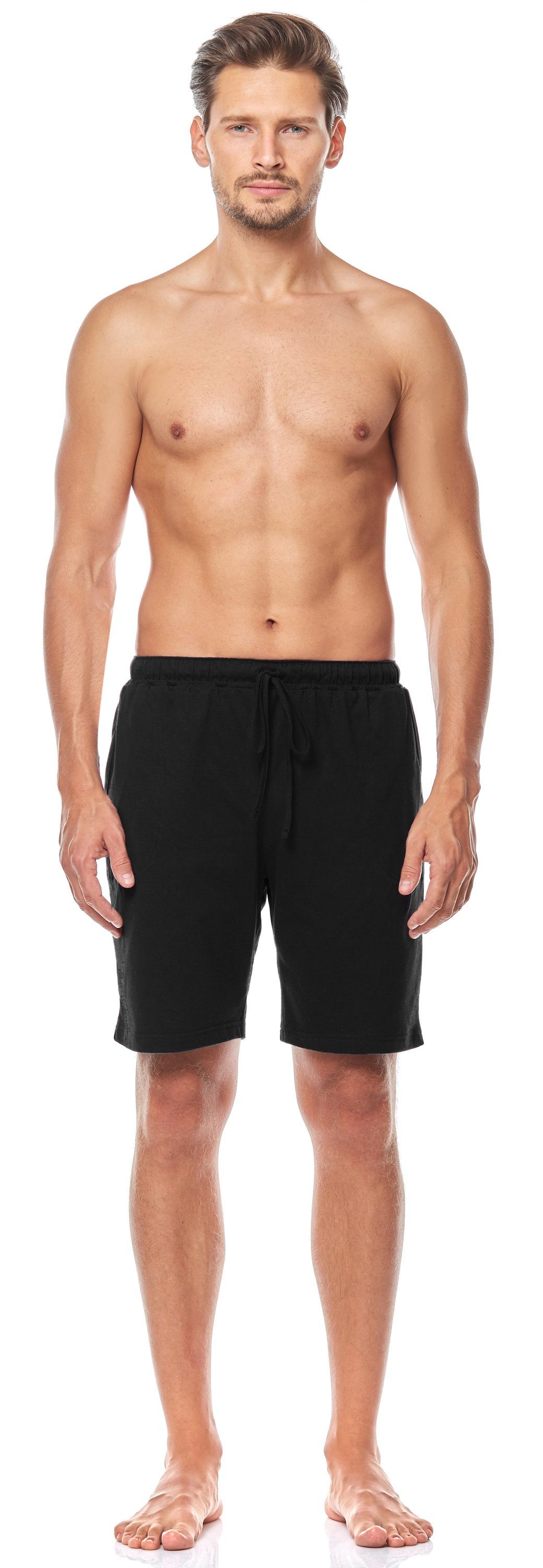 Timone Pyjamashorts Herren Schlafanzughose Kurz TI30-114 (1-tlg) – Bild 4 von 5