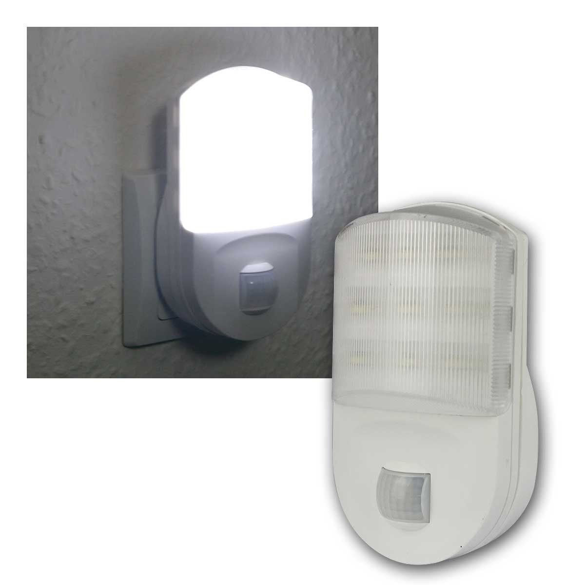 Goobay LED Nachtlicht LED-Nachtlicht mit Bewegungsmelder, kaltweiß, PIR