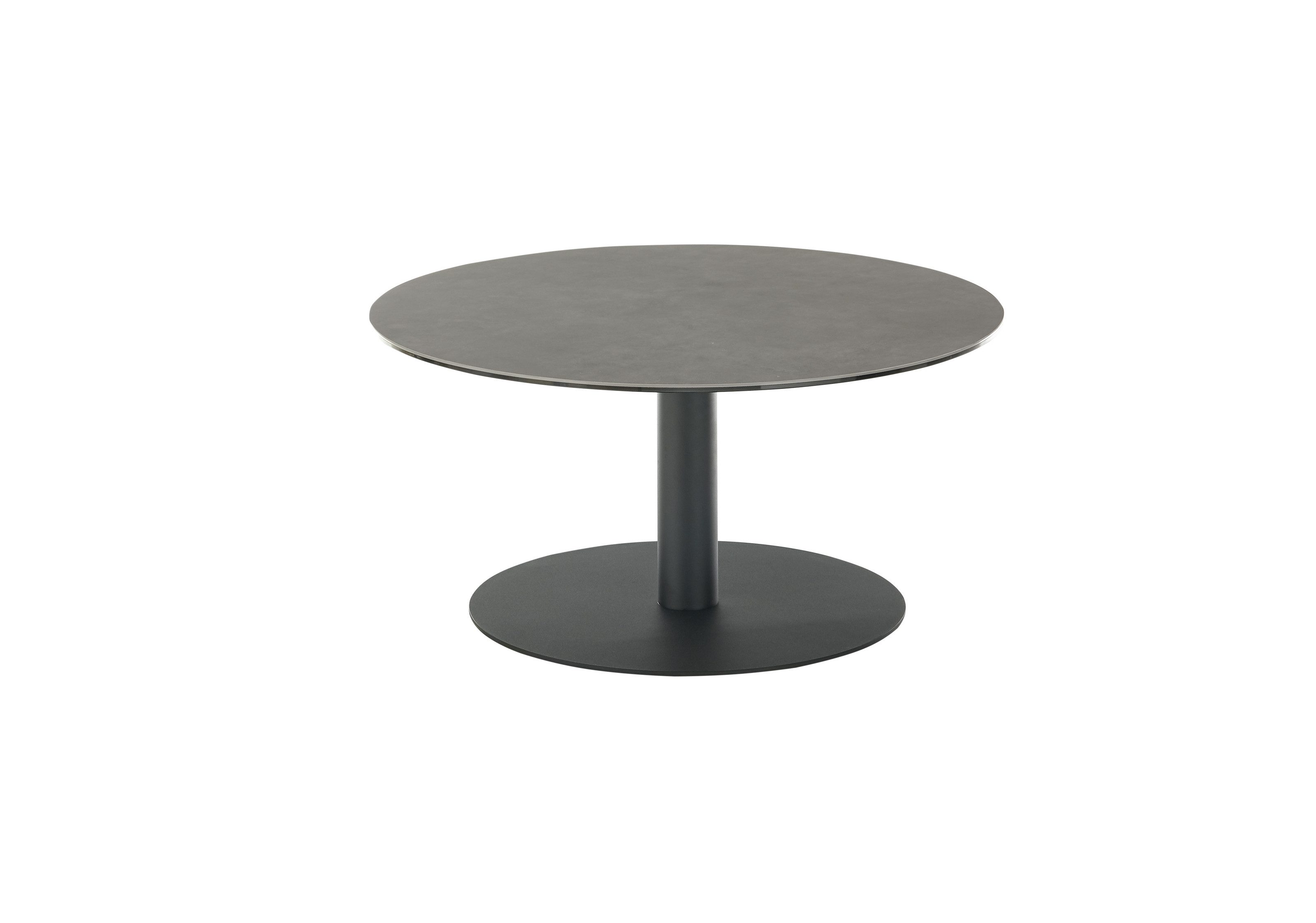freiraum Couchtisch TARTU, in anthrazit, Glas-Keramik / Metall - 38x80cm (HxD)
