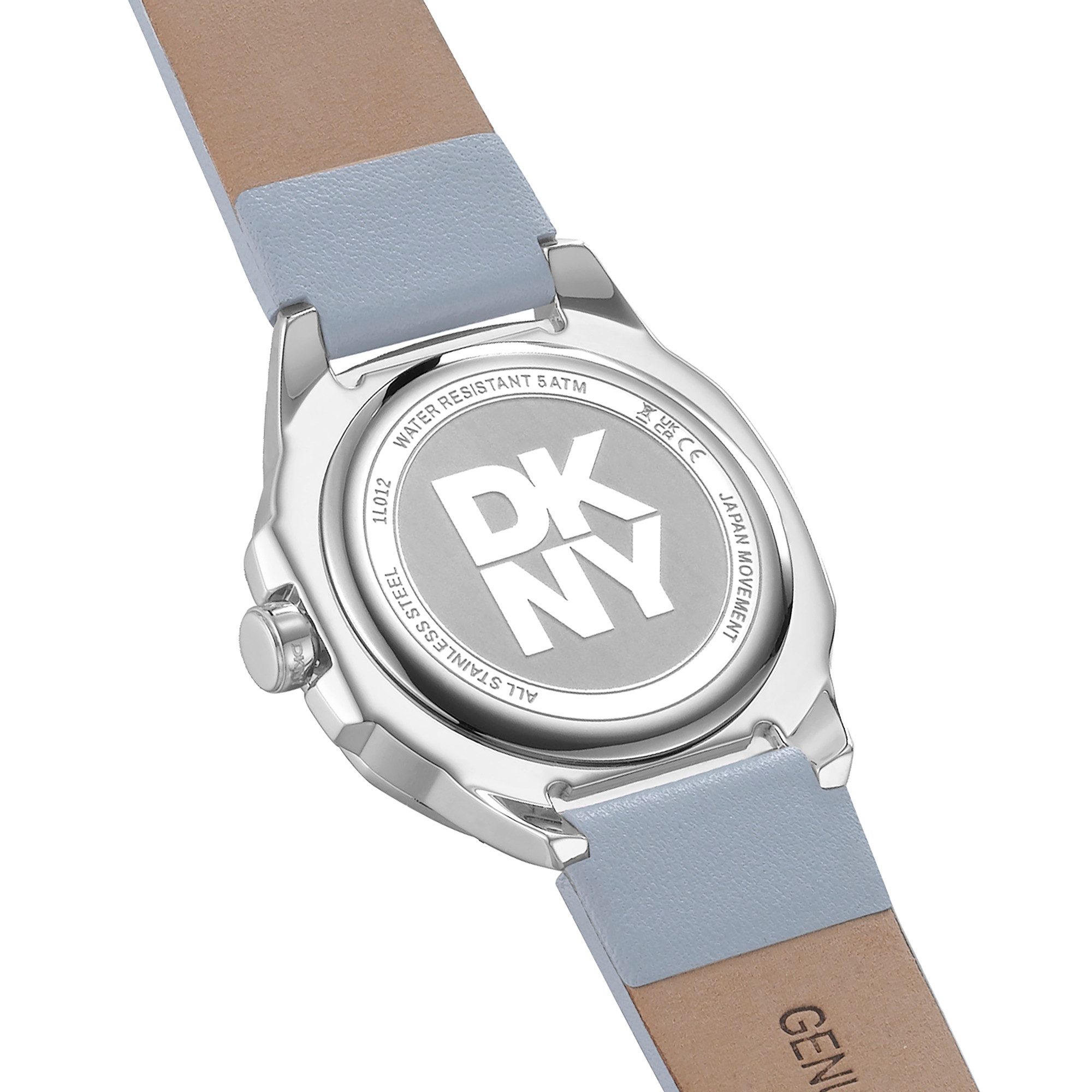 DKNY Quarzuhr Brooklyn Midi DK1L012L0015, Armbanduhr, Damenuhr, Edelstahlarmband, analog
