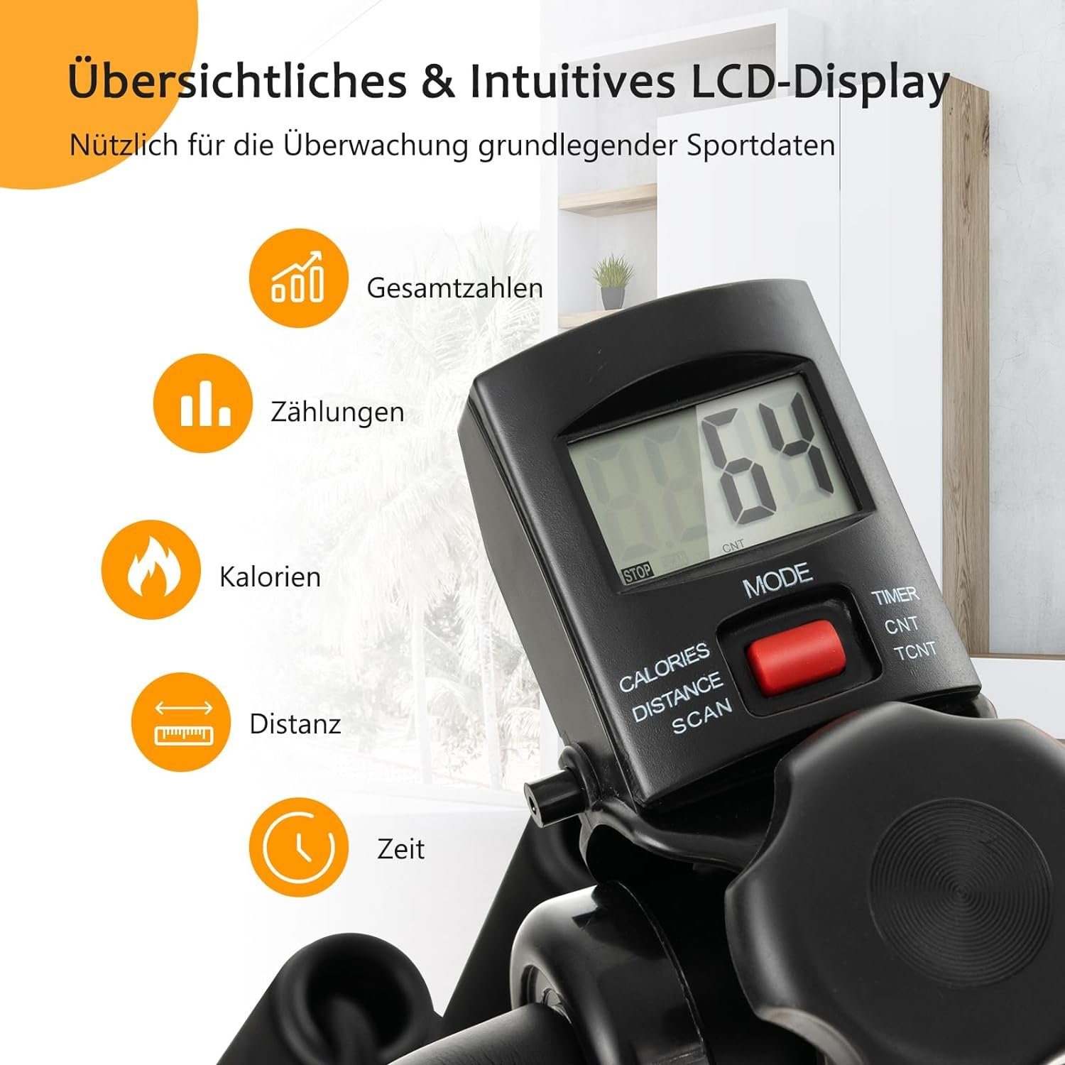 KOMFOTTEU Heimtrainer - Pedaltrainer Für Senioren & Rehabilitation