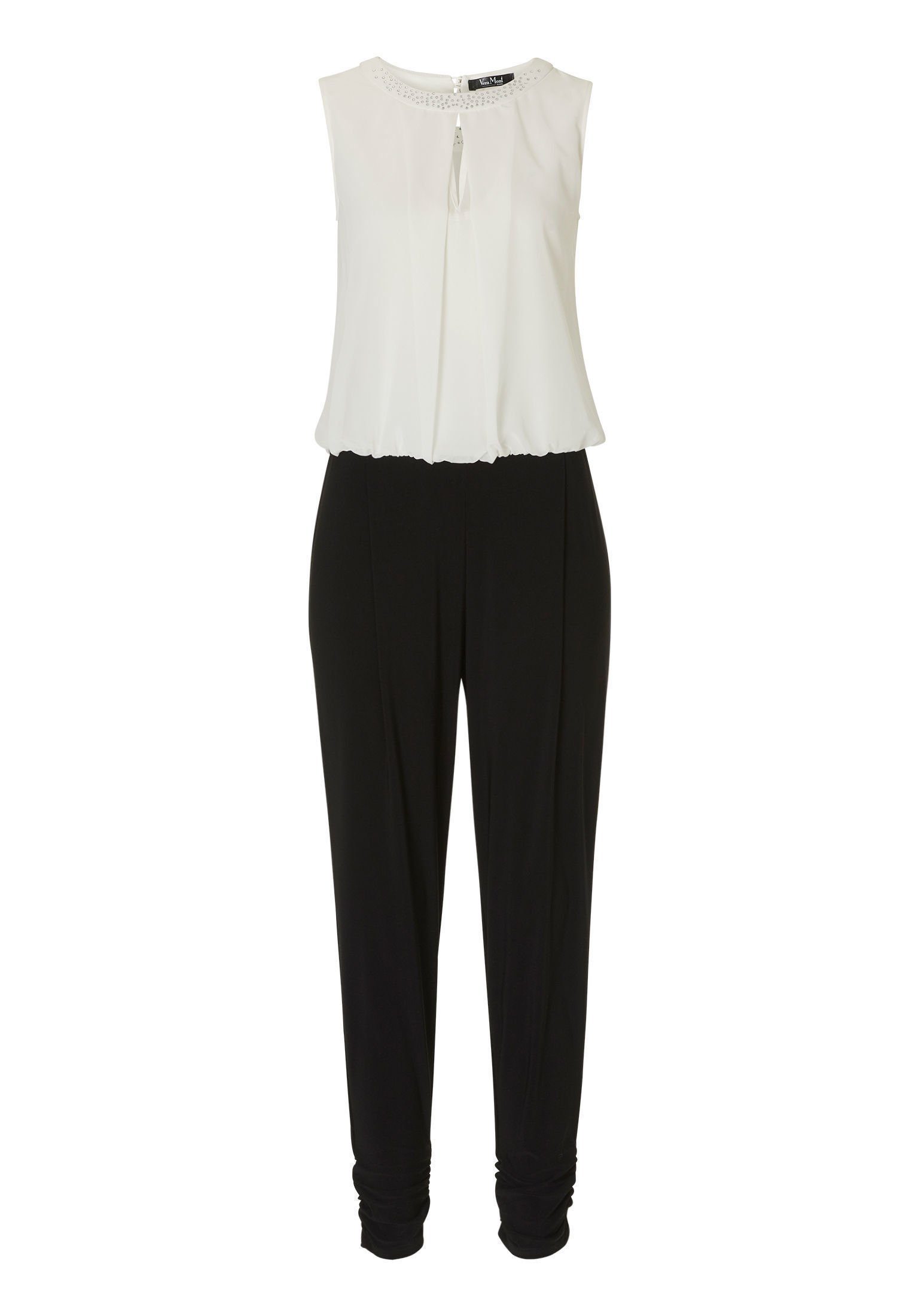 Jumpsuit mit Cut-Outs (1-tlg) Mont Suddenly Cut-Outs Vera Black/Cream Princess