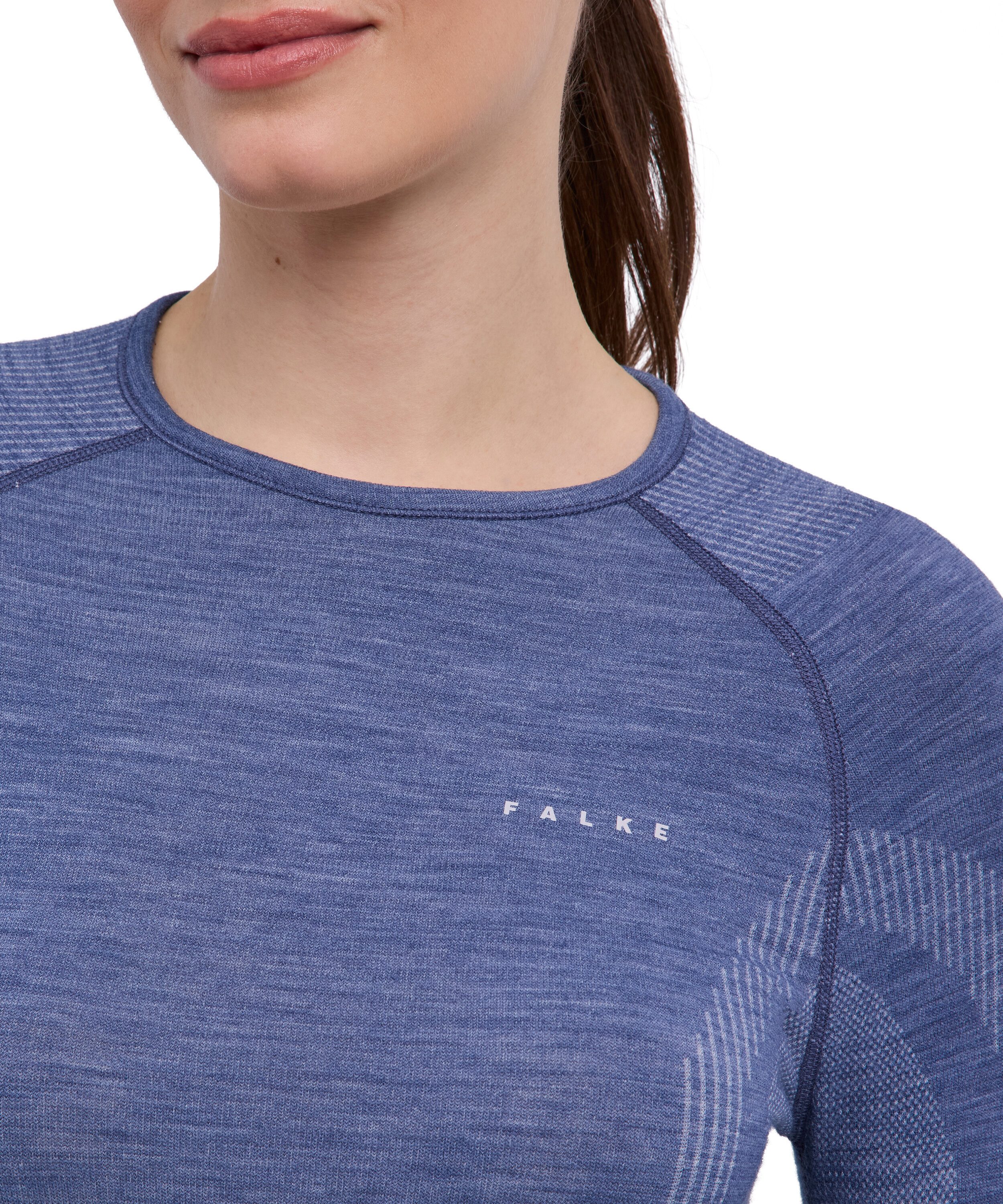 FALKE Funktionsshirt FALKE Langarmshirt Wool-Tech (1-tlg., 1) aus Merinowolle für kalte bis sehr kalte Temperaturen