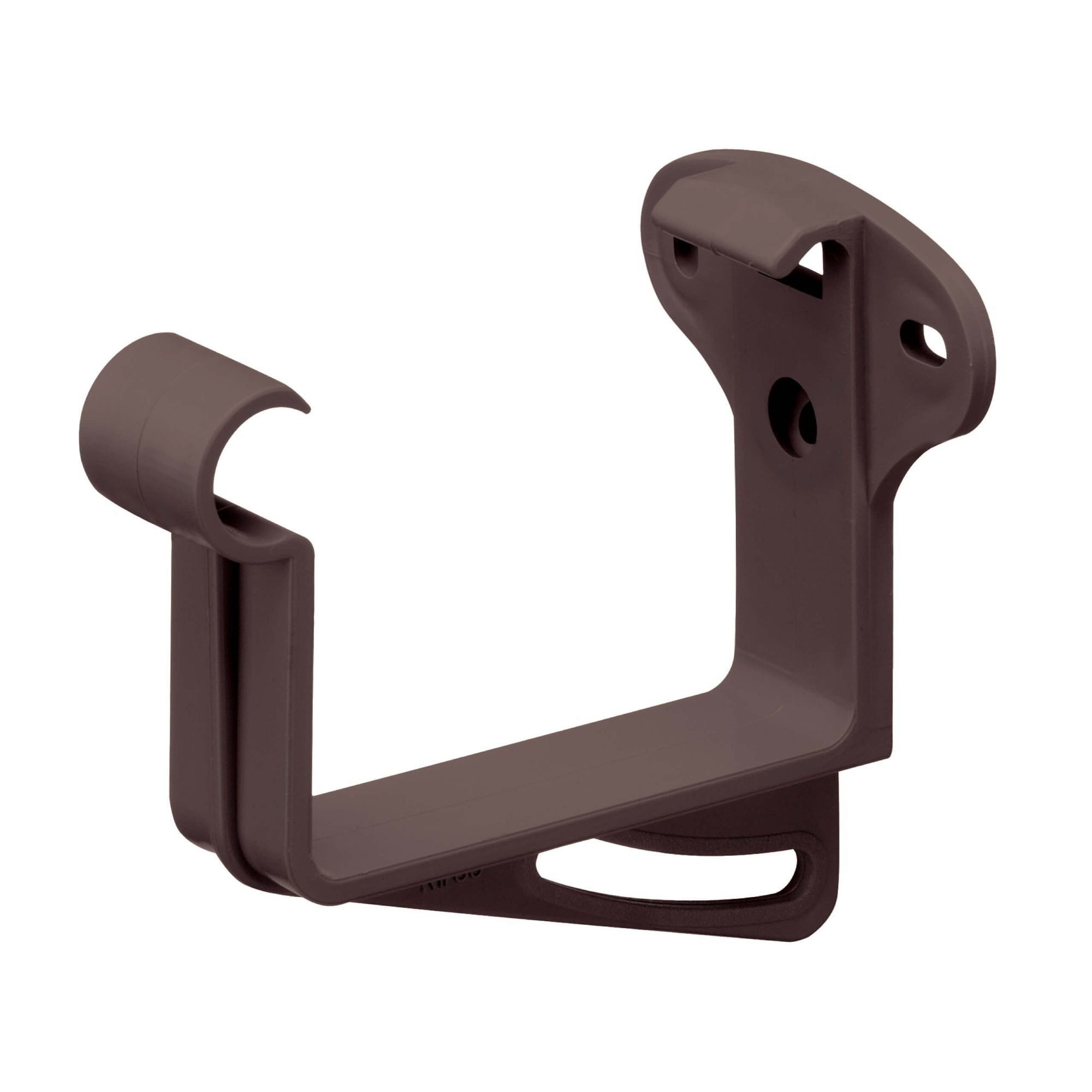 INEFA Dachrinne Stirnbretthalter, Rinnenhalter, kastenförmig, NW 68. 1 Stück, Dachrinnenhalter, PVC-U Kunststoff, für Kastenrinnen, Made in Germany