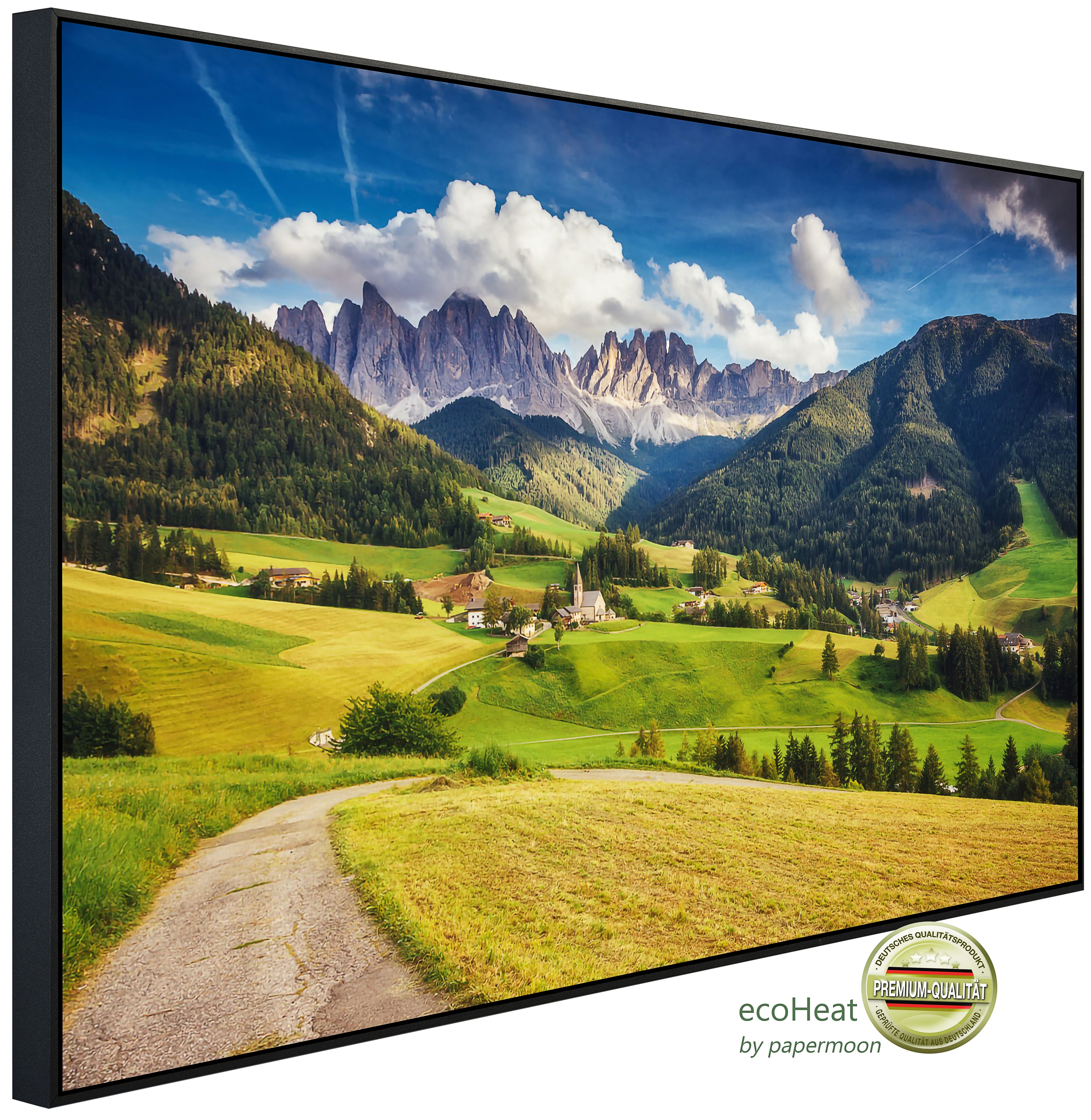 Papermoon Infrarotheizung INFRAROT-BILD-HEIZUNG, Landschaft, TÜV-Rheinland/GS zertifiziert, angenehme Strahlungswärme