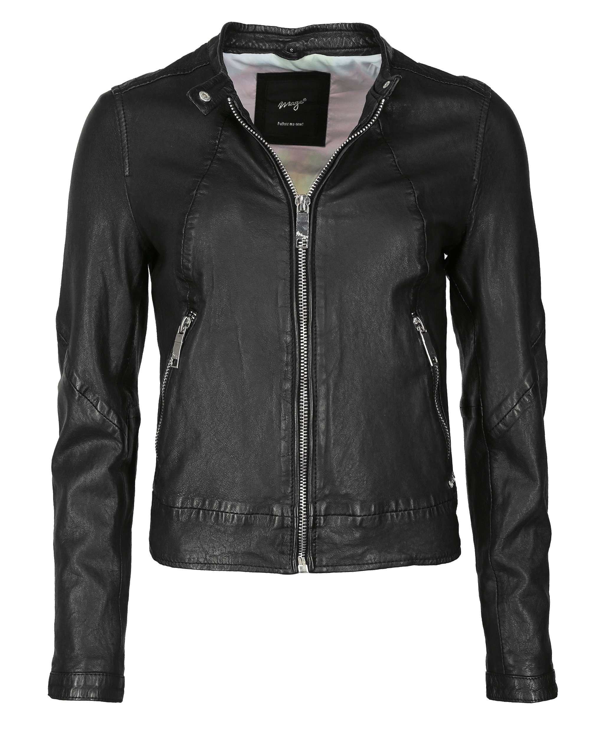 black Lederjacke Maze 420-20-04