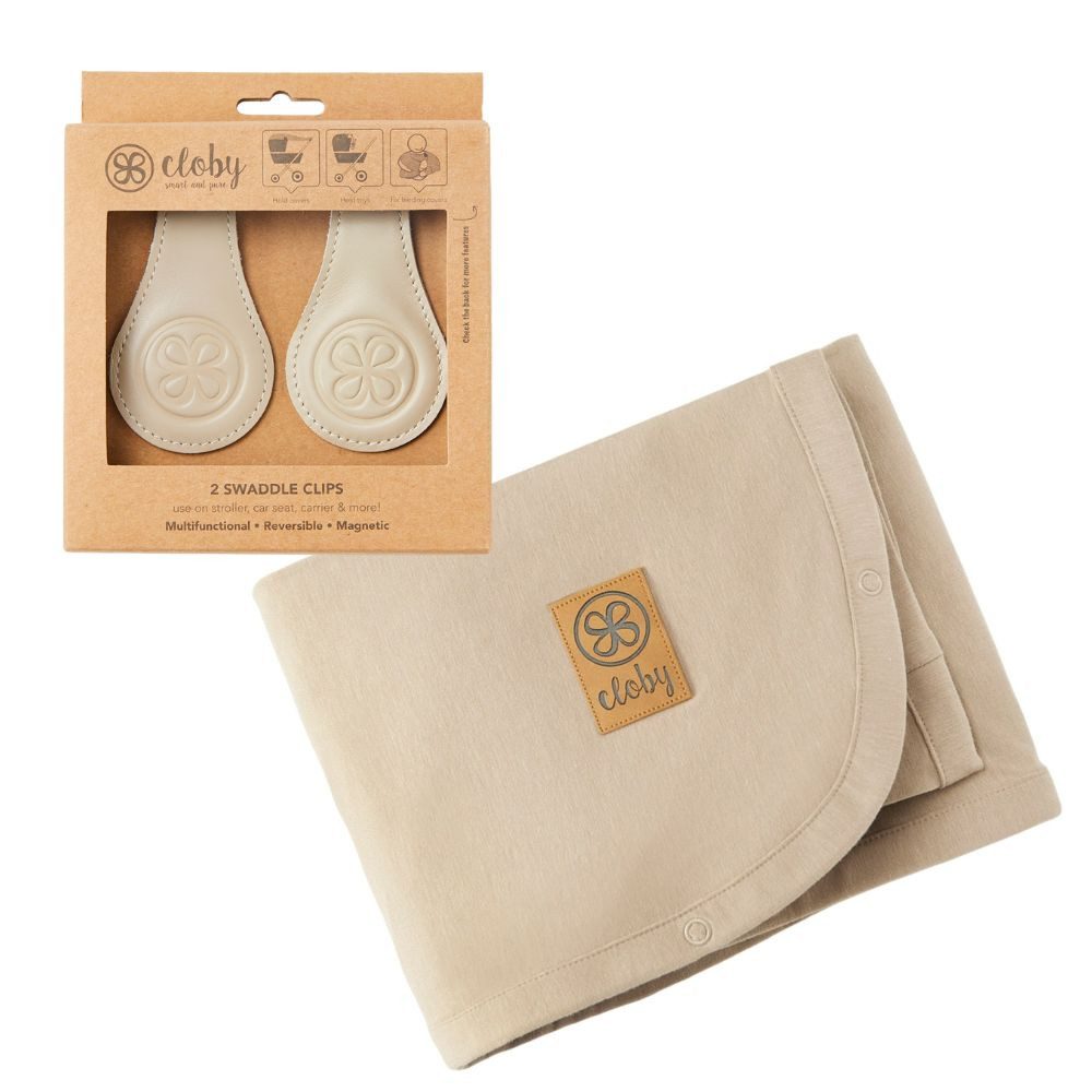 Cloby Kinderwagen-Sonnenschutzhülle UV Decke und Magnetclips im Set günstig online kaufen