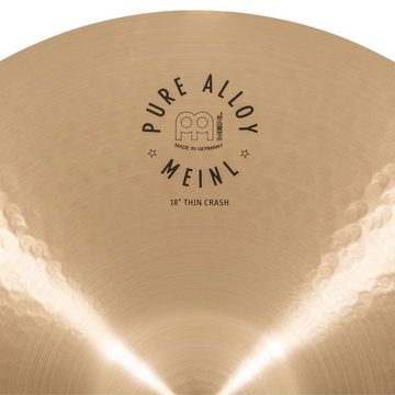 Meinl Percussion Becken, PA18TC Pure Alloy Thin Crash 18" - Crash Becken