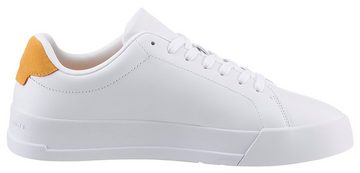 Tommy Hilfiger TH COURT LEATHER Sneaker mit seitlichem Logoschriftzug, Freizeitschuh, Halbschuh, Schnürschuh