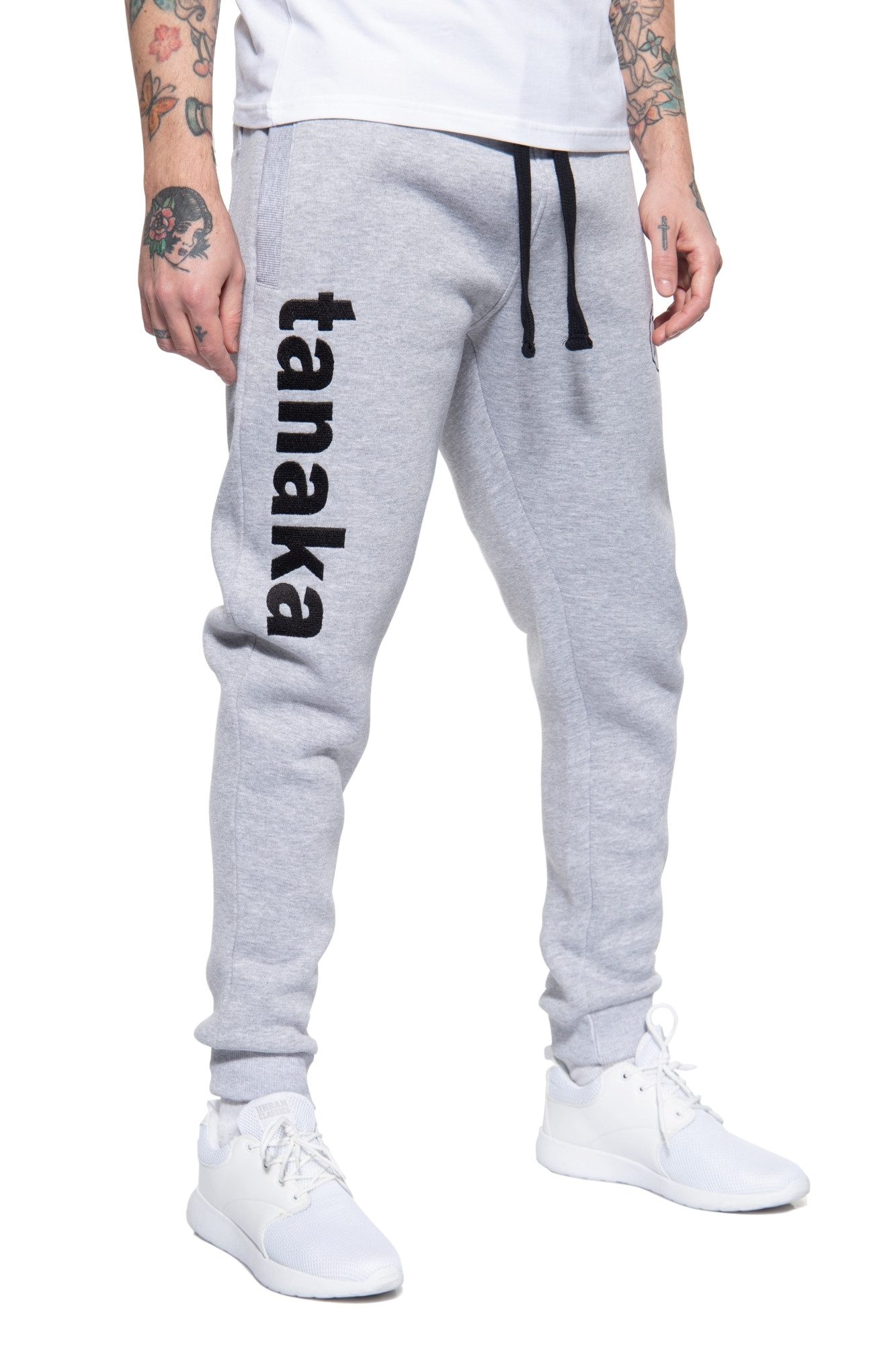 Akito Tanaka Jogginghose Vertical mit gesticktem Schriftzug