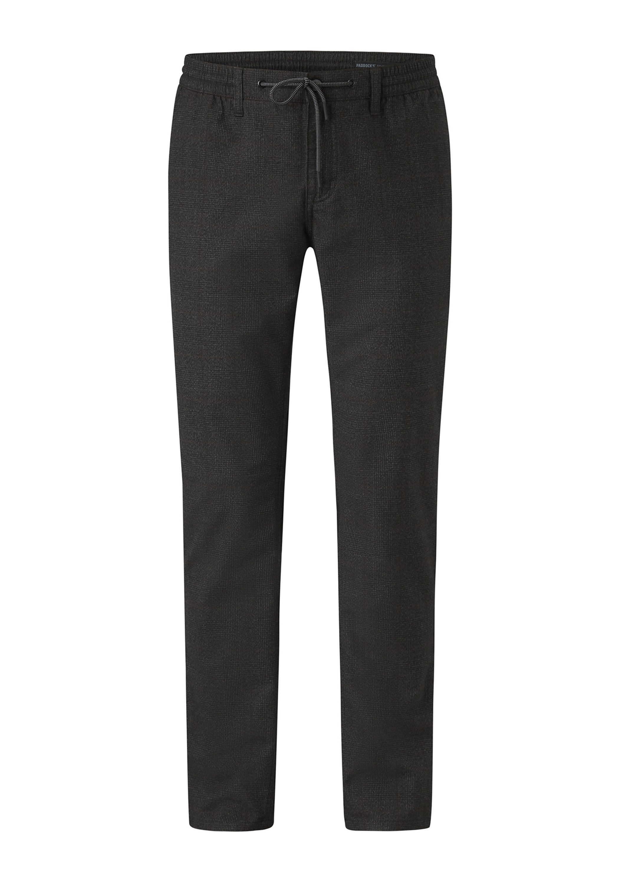 Paddock's Stoffhose YORK Herren Chino Jogger Pants im Wool Look günstig online kaufen