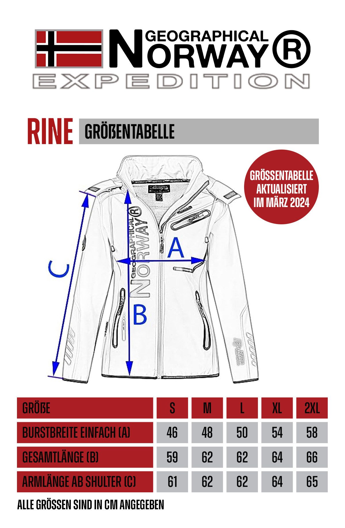 Geographical Norway Softshelljacke Damen Outdoor Jacke Brreine (1-St) Mit K günstig online kaufen