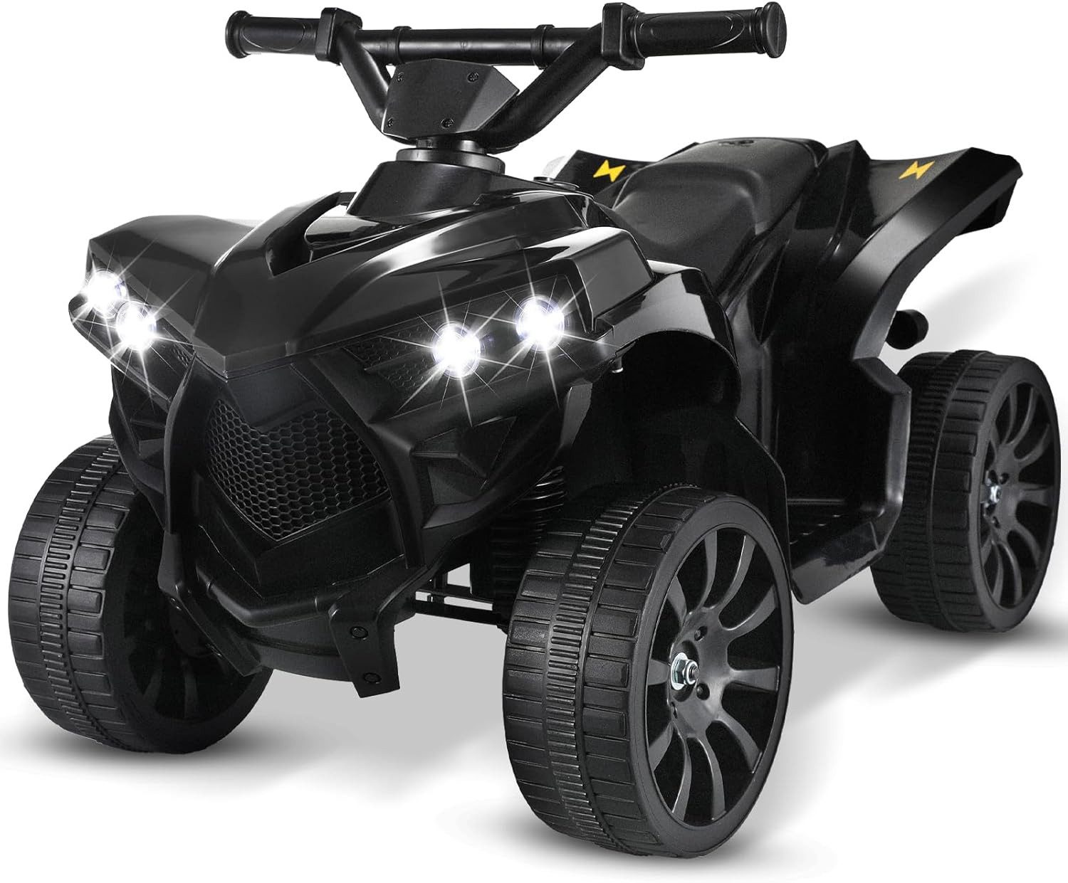TLGREEN Elektro-Kinderquad 6V Kinderauto Kindermotorrad 3-5 KM/h, mit MP3-Musikplayer Trompete und Scheinwerfer