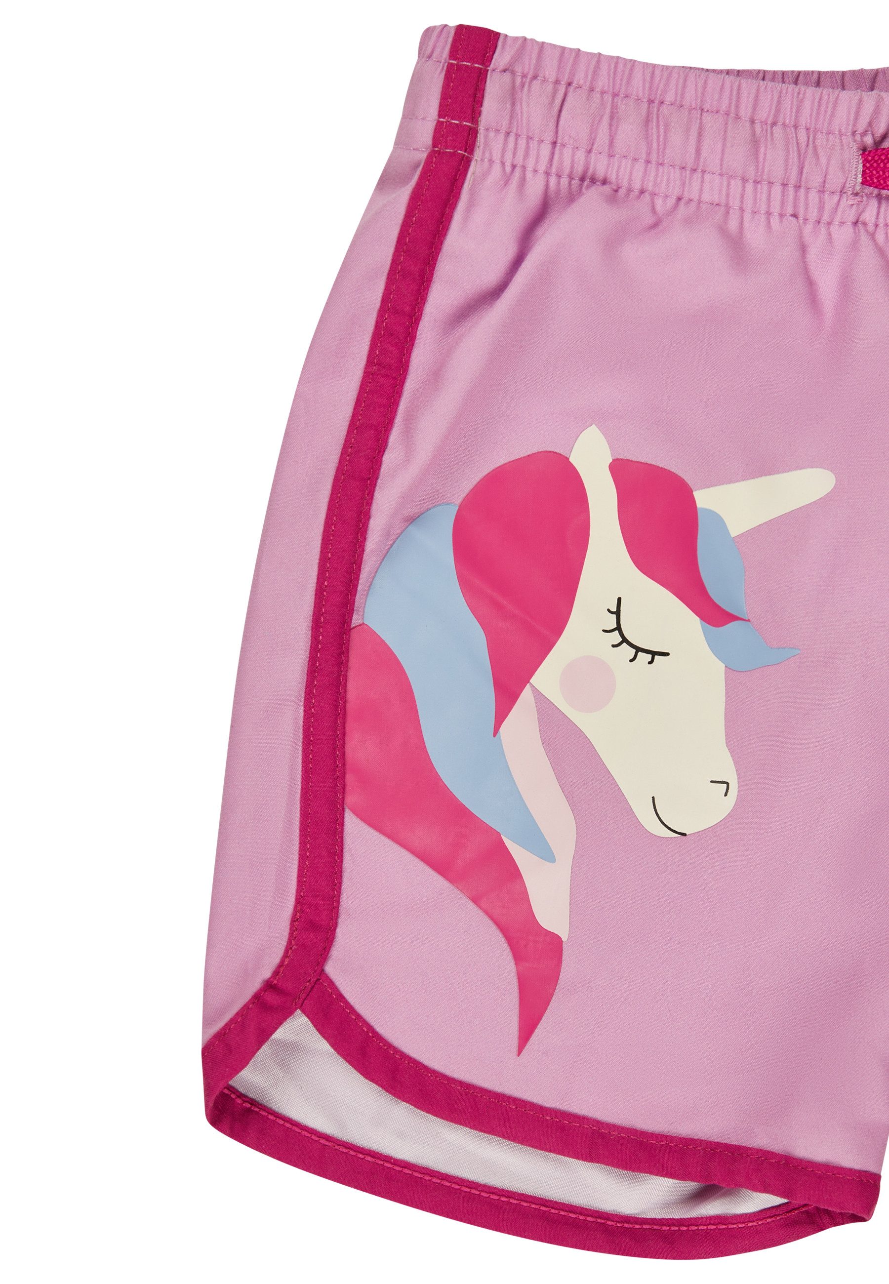 Sterntaler® Badehose UV-Schutz 50+ Badeshorts Einhorn (1-St) Badeshorts mit Einhorn-Print & Kordel, Windeleinsatz bis 86/92 – Bild 4 von 5