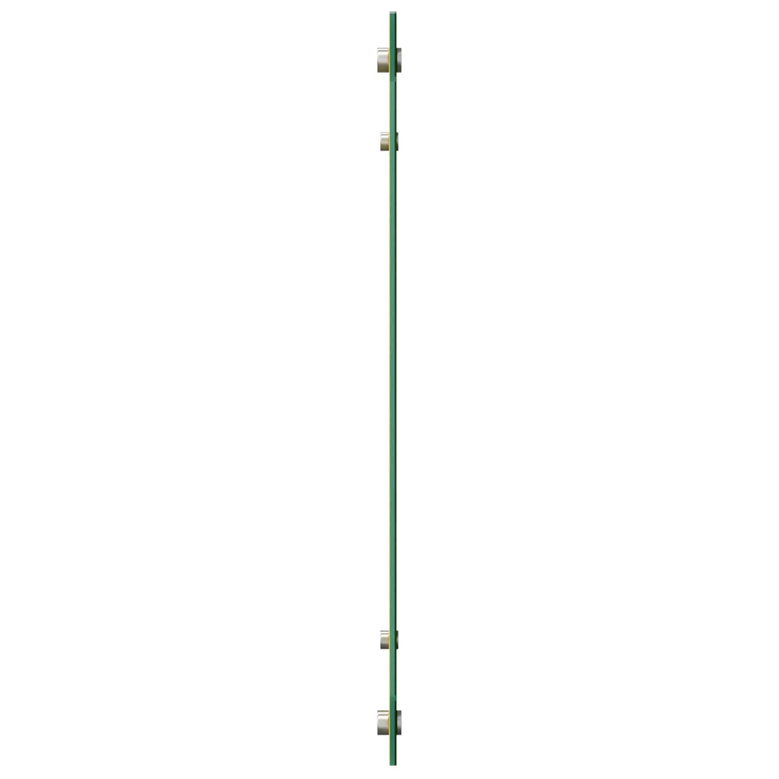 vidaXL Küchenrückwand Küchenrückwand Gelb 80 x 60 cm Gehärtetes Glas, (1-tlg)