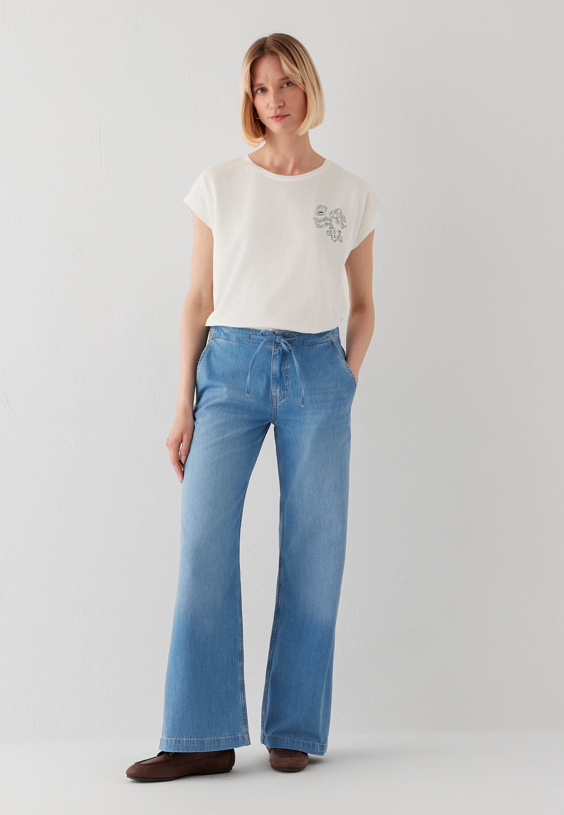 Mavi Weite Jeans LINY Wide Leg Jeans