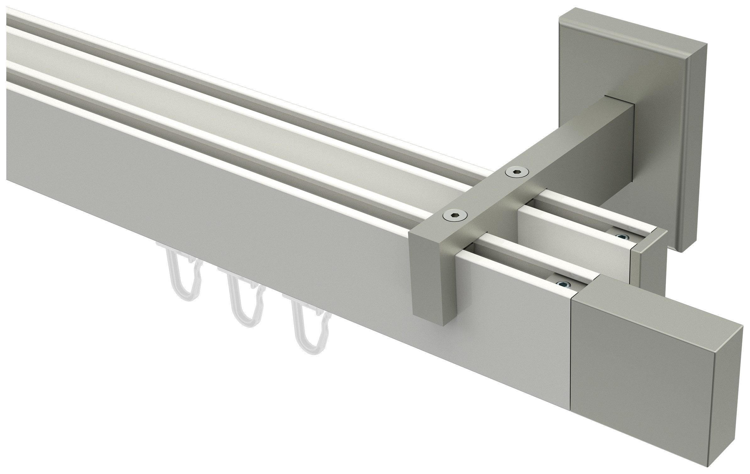 INTERDECO Innenlaufschiene Smartline Lox, 2-läufig, Fixmaß, günstig online kaufen