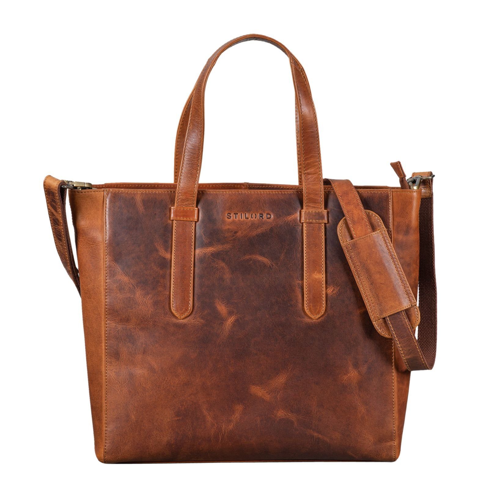 STILORD Handtasche "Rachel" Tote Bag Leder Damen
