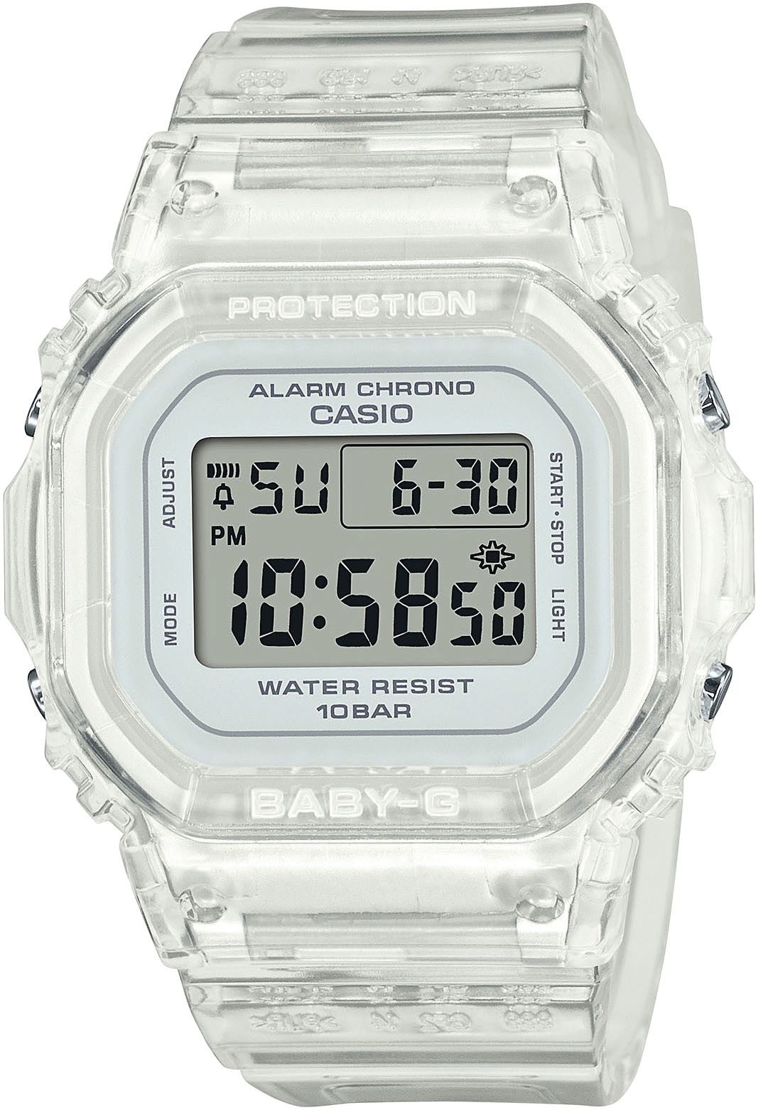 CASIO BABY-G Chronograph BGD-565US-7ER, Quarzuhr, Armbanduhr, Damenuhr, automatischer Kalender, digital, Timer