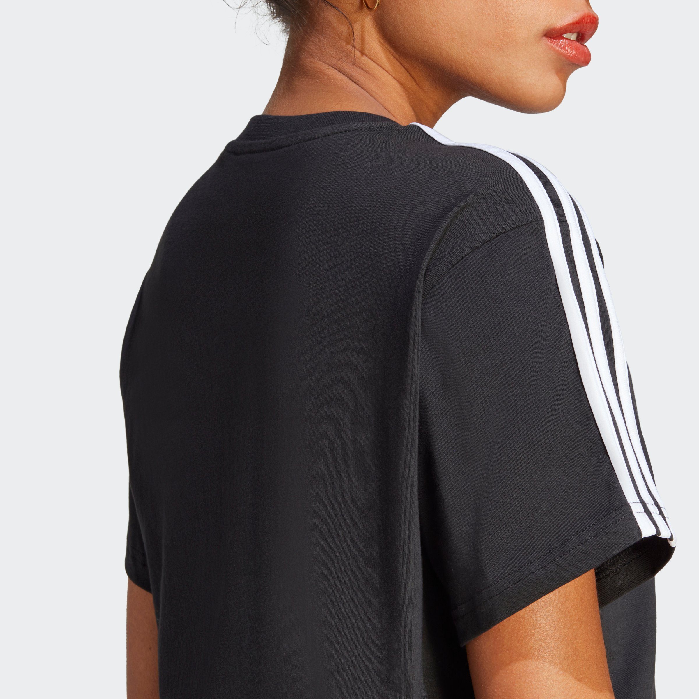 adidas Sportswear T-Shirt W CR Black 3S TOP / White