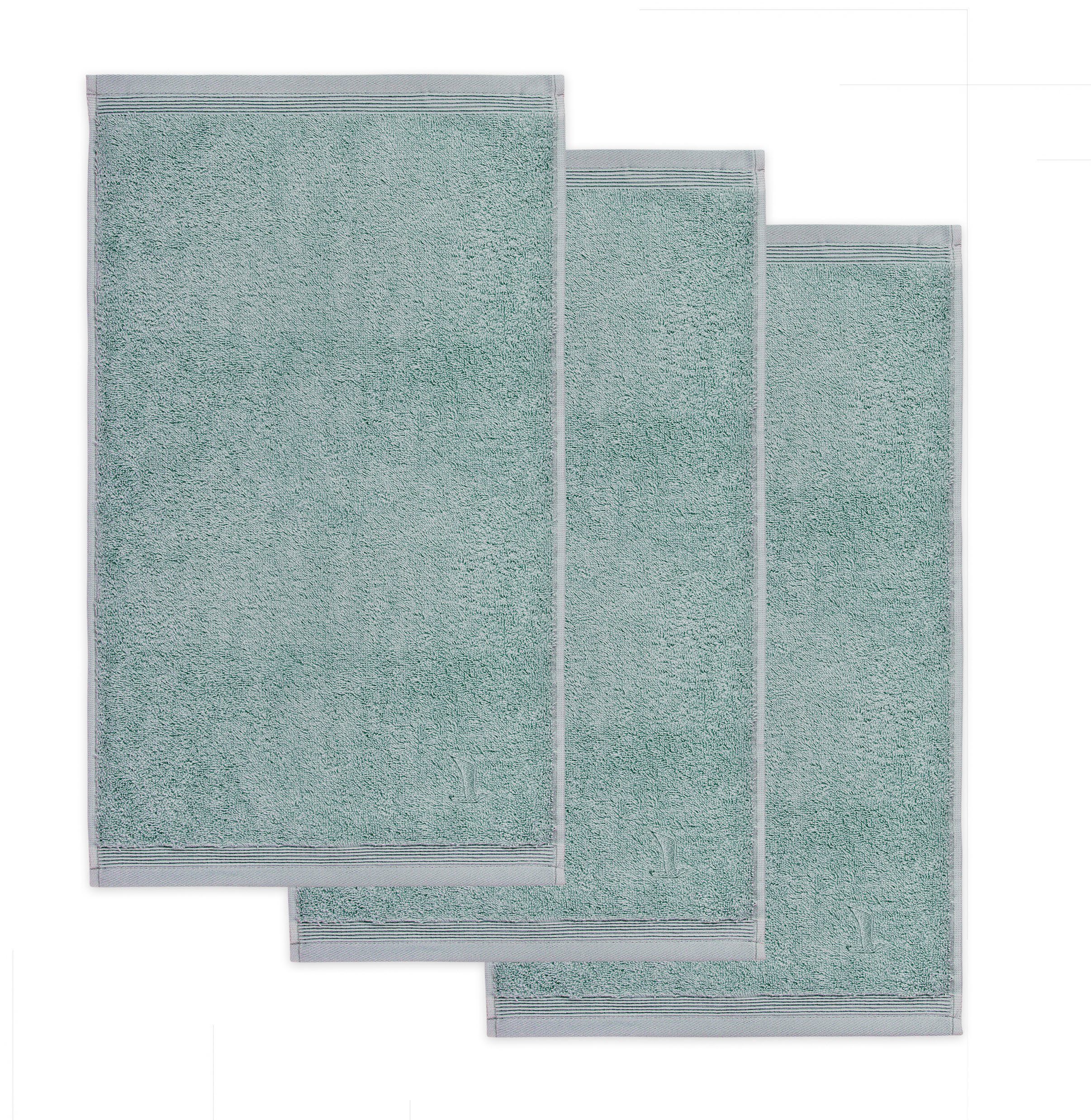 Möve Gästehandtuch Gästetuch "Superwuschel" 3er-Pack, Frottier, günstig online kaufen
