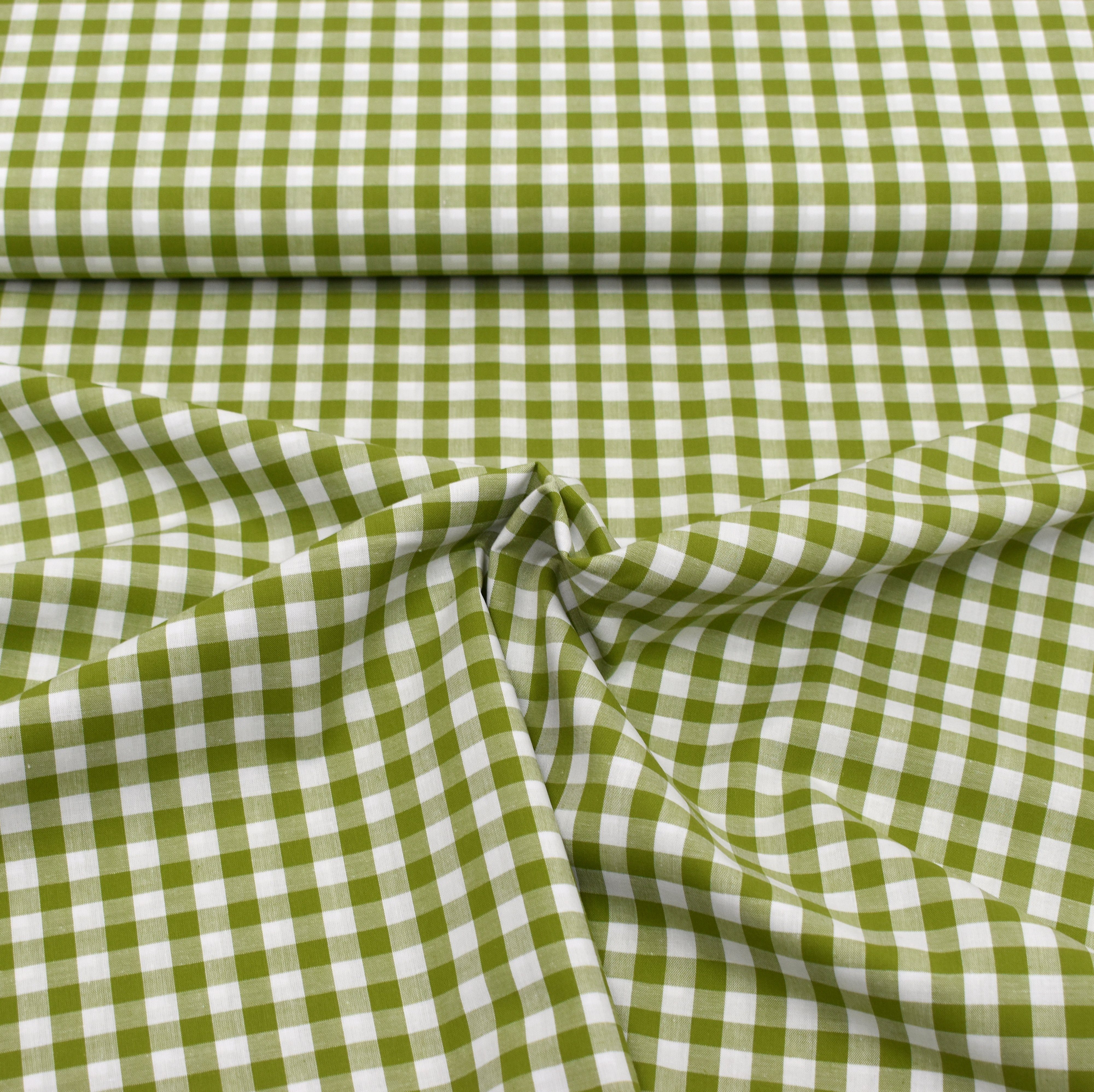 MAGAM-Stoffe Stoff "Mona", Vichy Karo groß Baumwollstoff aus Niederlande ÖKO-TEX Meterware 50cm