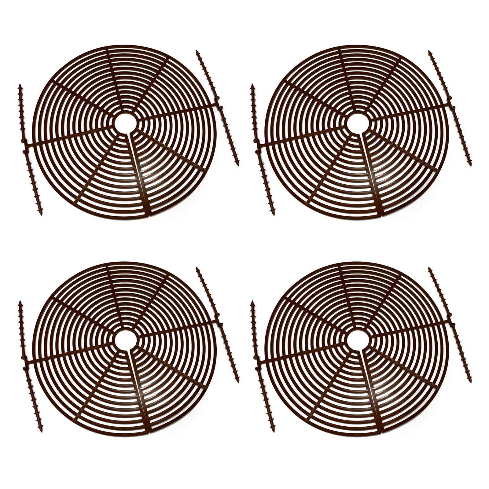 HAC24 Blumentopf Blumentopfgitter Kunststoff Blumentopfschutz Schutzgitter günstig online kaufen