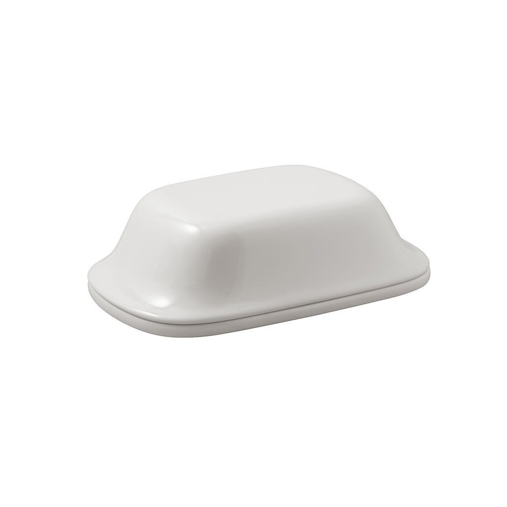 Villeroy & Boch Butterdose For Me Buttercloche, Porzellan, (1-tlg), Premium Porcelain, mikrow.- & spülm.sicher, Made in Germany