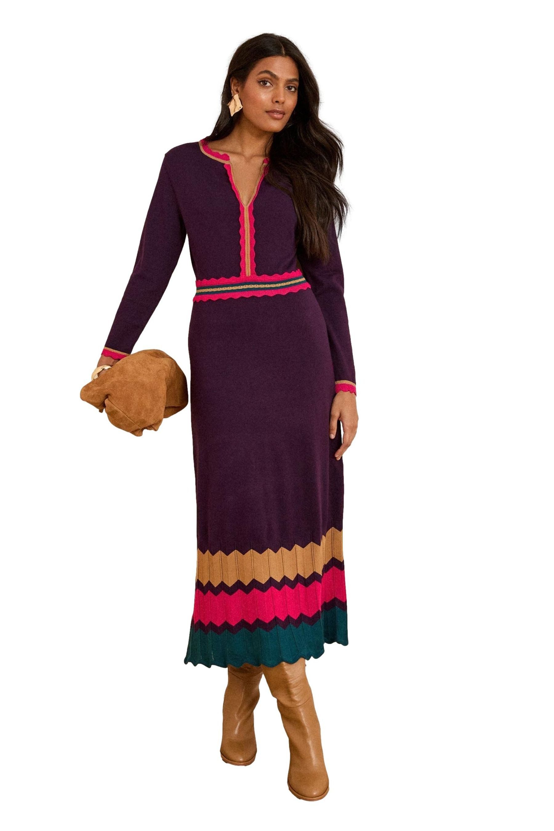 Love & Roses Midikleid Love & Roses Strick-Minikleid, Regular (1-tlg) günstig online kaufen