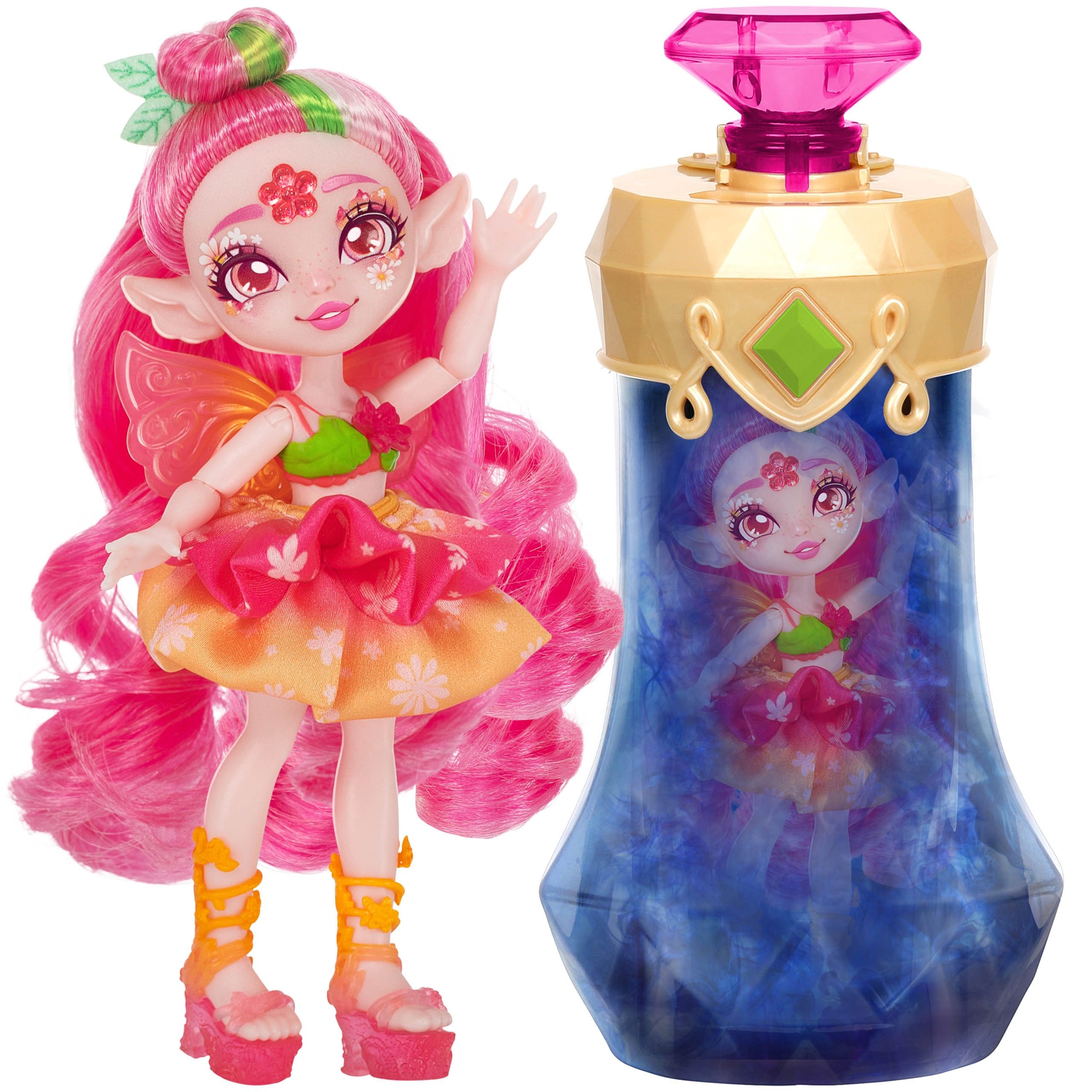 Magic Mixies Anziehpuppe Magic Mixies Pixlings Fee Faye Zauberpuppe mit Set Mädchen