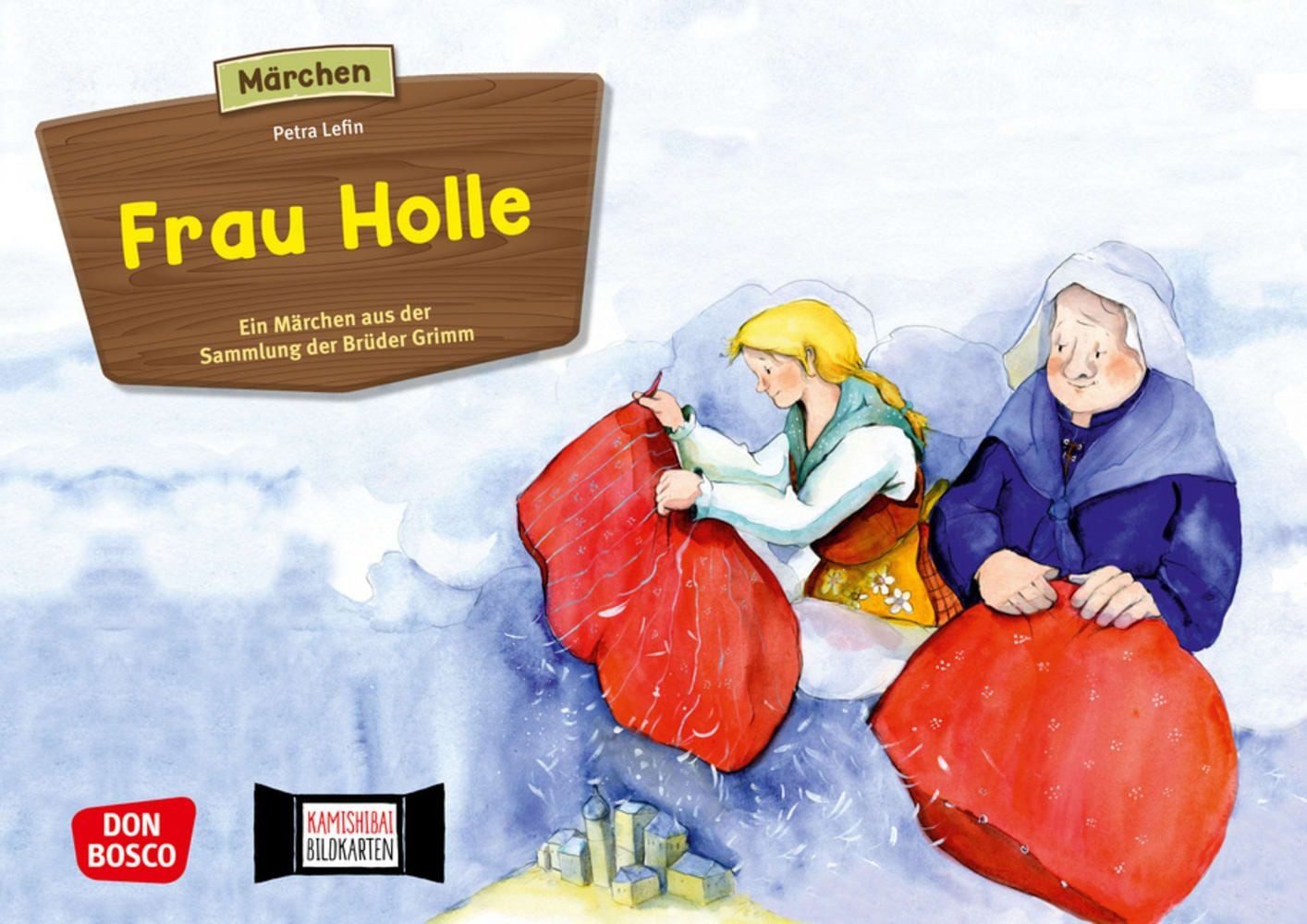 Frau Holle. Kamishibai Bildkartenset / Brüder Grimm, Entdecken - Erzählen - Begreifen: Märchen. Mit Textvorlage. Grimms Märchen als Bildergeschichte zur Sprachförderung. Für Kita, Schule & Zuhause
