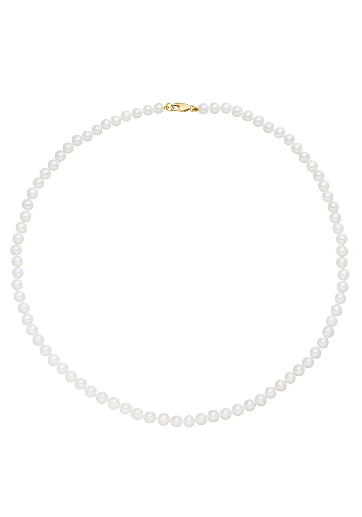 Firetti Perlenkette Schmuck Geschenk Gold 375 Halsschmuck Halskette Perle, Made in Germany - mit Süßwasserzuchtperle