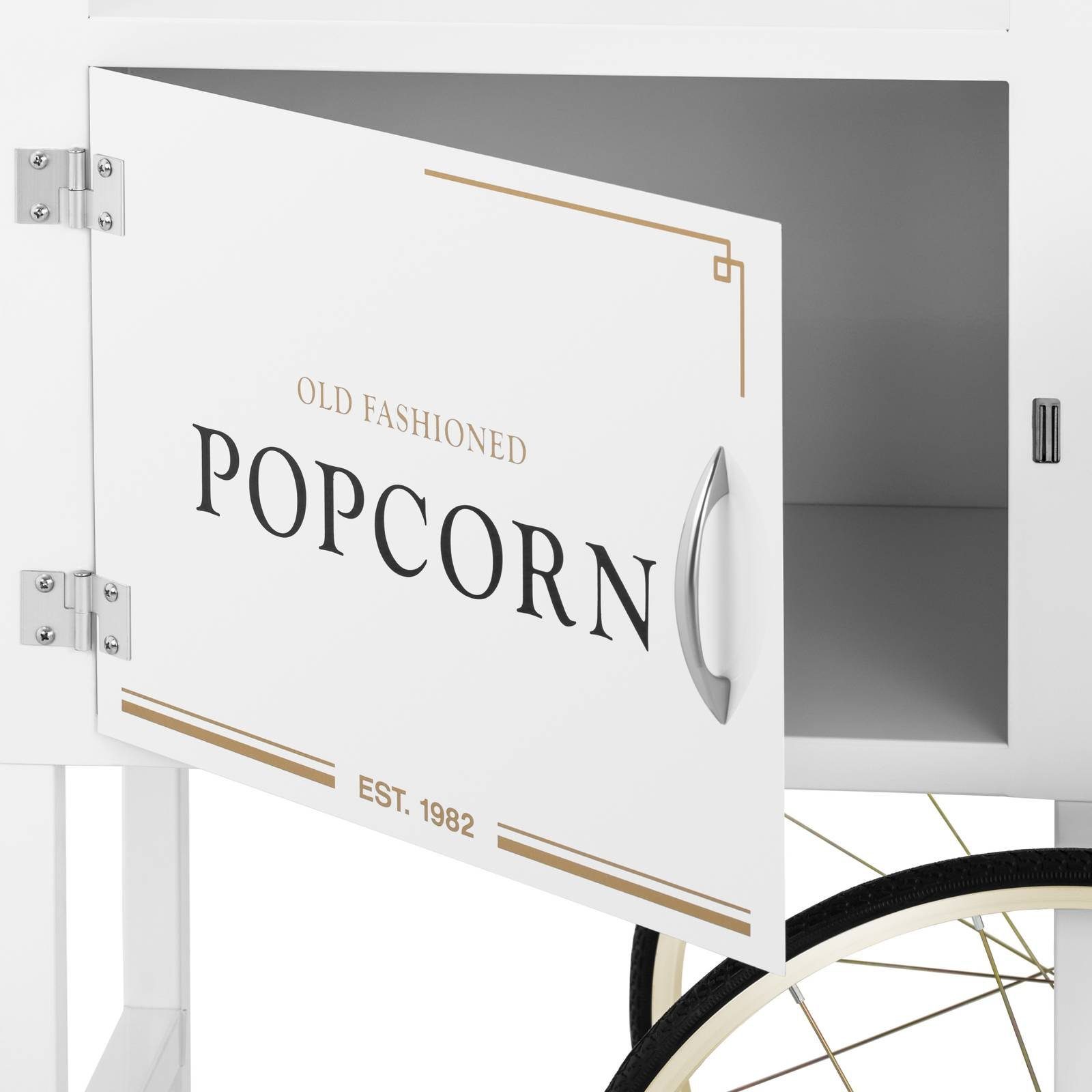WEKADRIN Ersatztür für Popcornmaschine aus Weißem Pvc Leicht zu Ersetzen Passend für Kommerzielle Popcornmaschinen Robustes Zubehör für Einfache Wartung und Austausch
