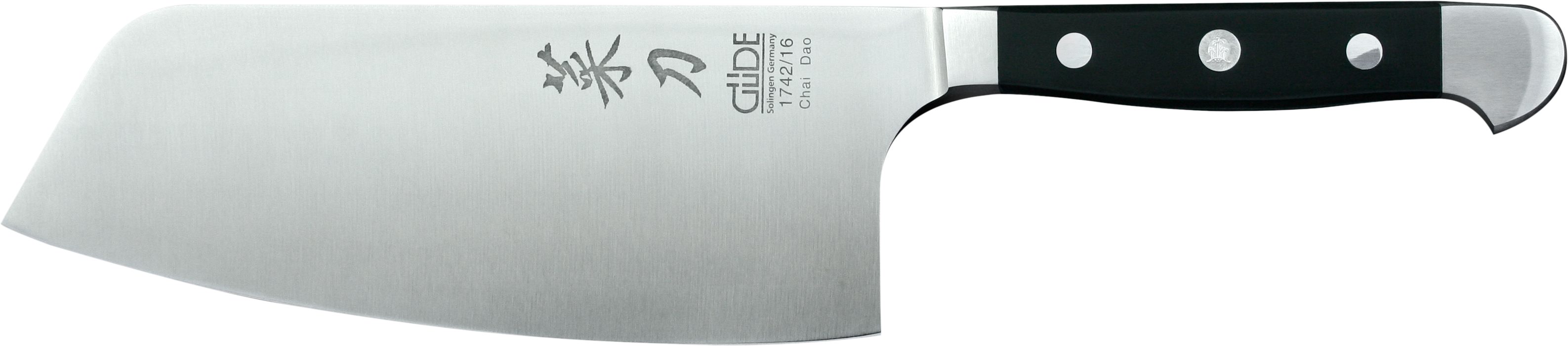 Güde Messer Solingen Kochmesser Güde Alpha Kochmesser Chai Dao 16cm