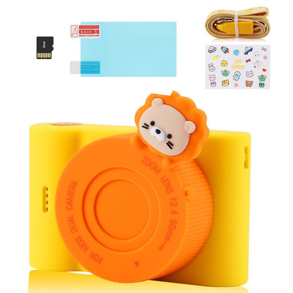 Fine Life Pro C5 Kinderkamera (48 MP, WLAN (Wi-Fi), Digitalkameras mit Front- und Hecklinse)